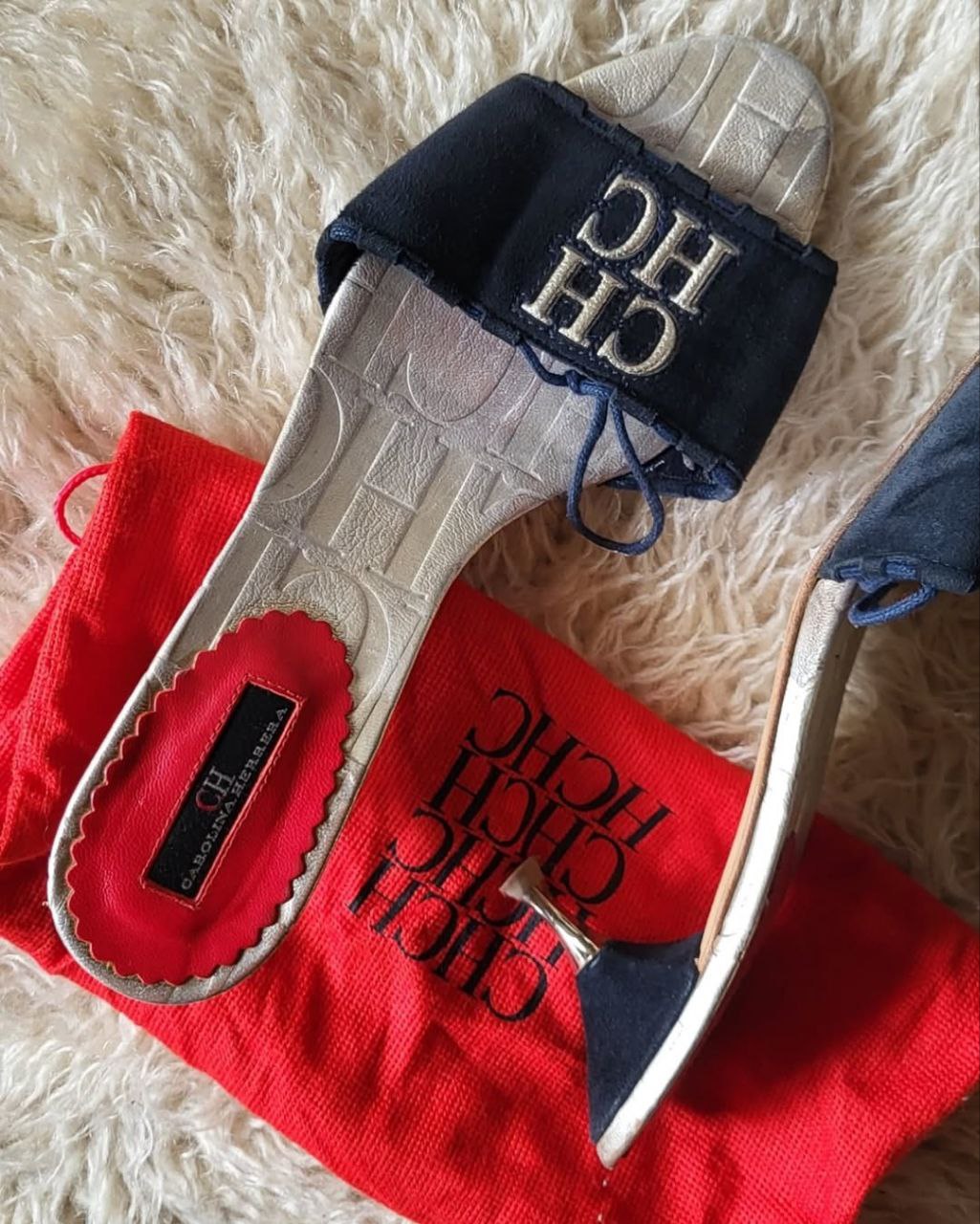 Carolina Herrera mules. Size 39