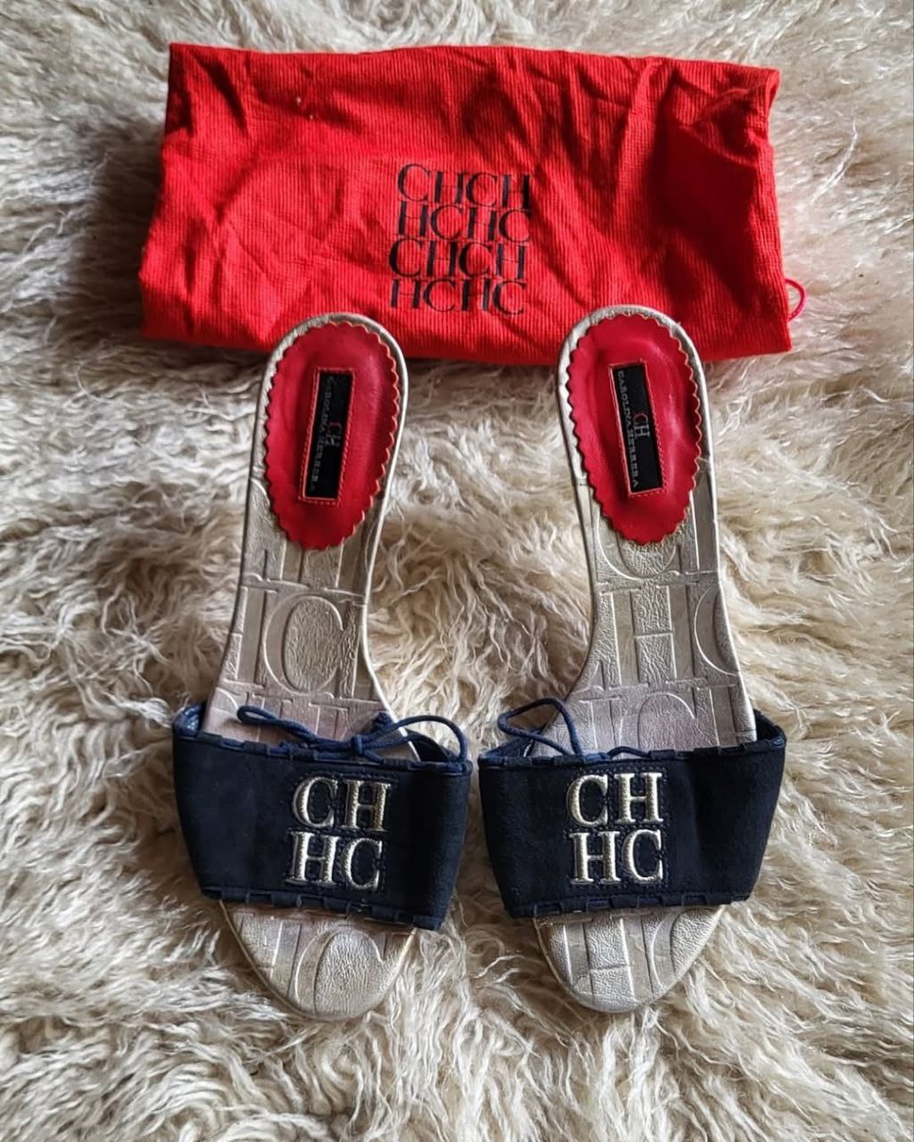 Carolina Herrera mules. Size 39