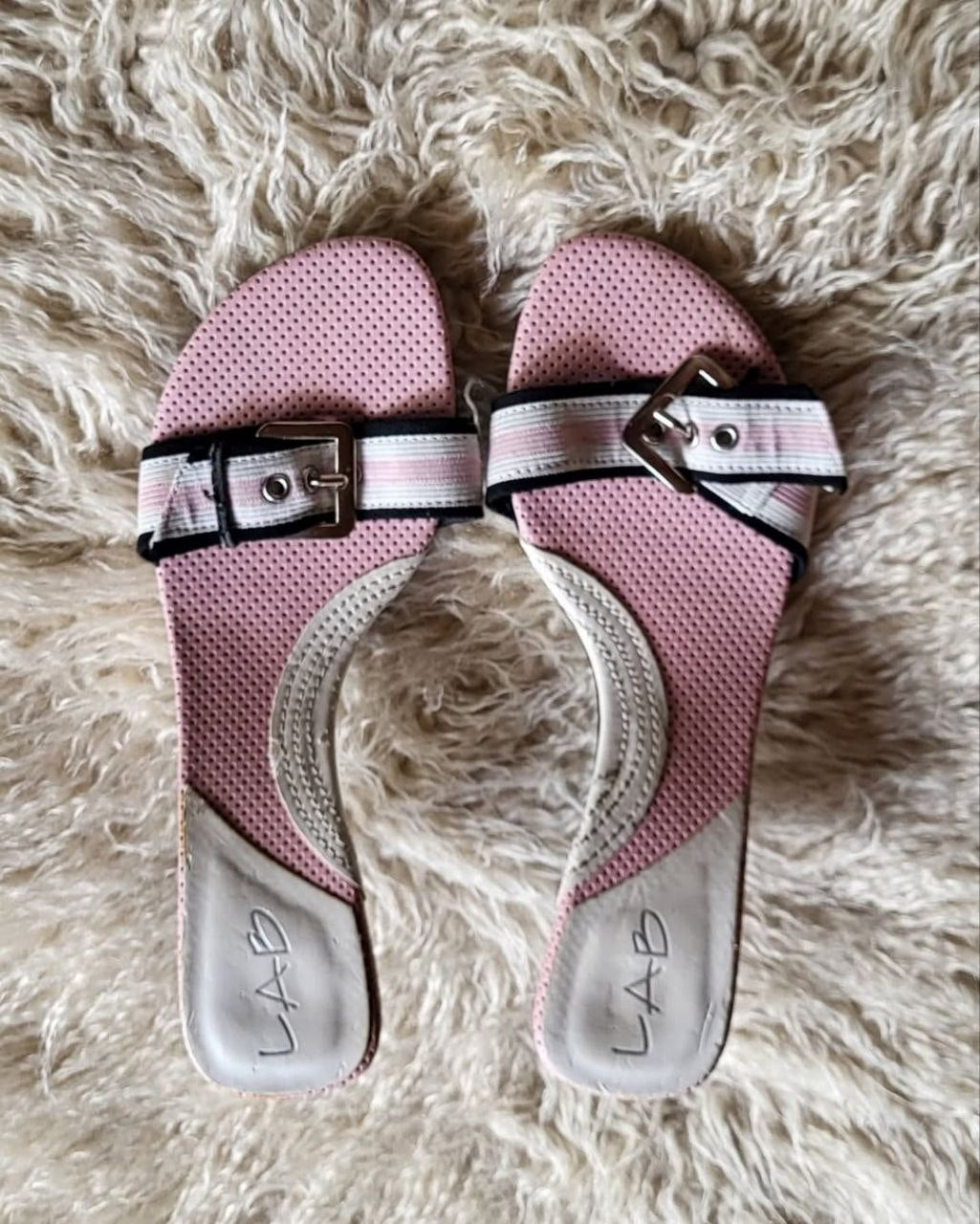 Pink kitten heel. Size 39