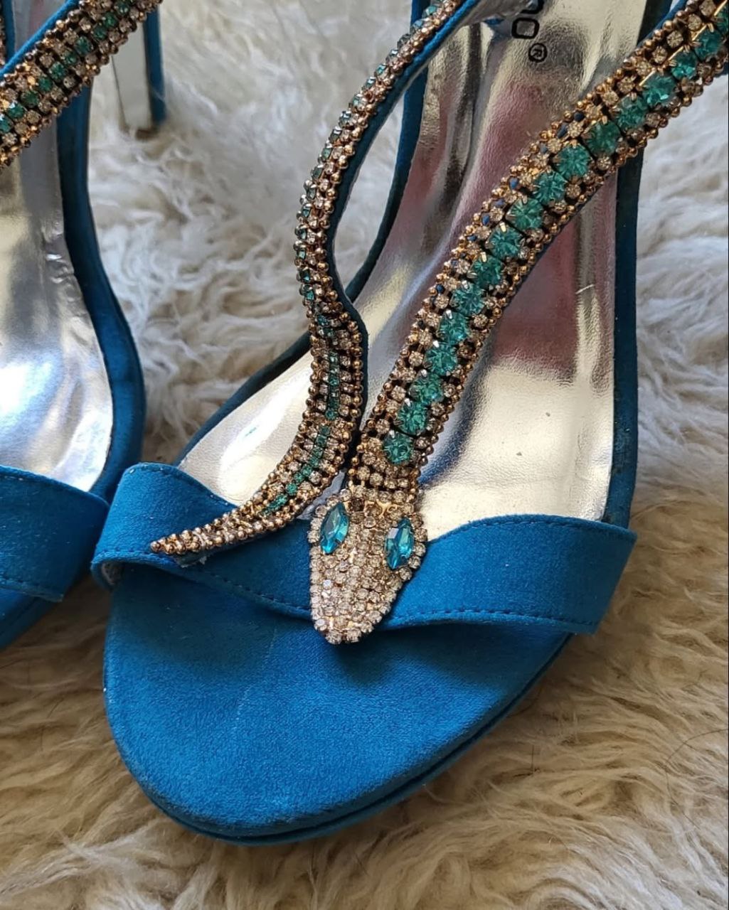 Blue snakes. Size 38