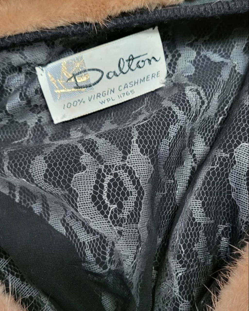 Cashmere/mink cardigan