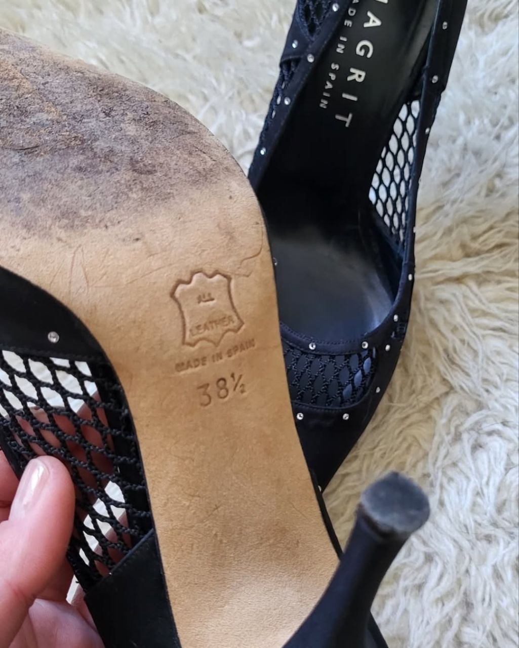 Classy leather. Size 38.5