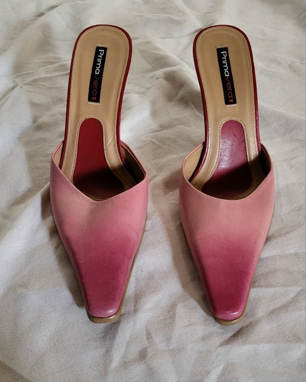 Pink mules. Size 37