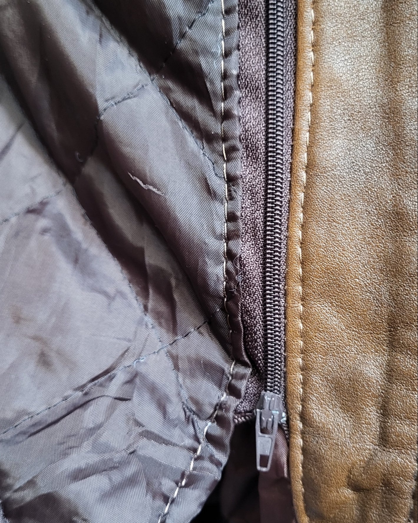 Vintage leather jacket