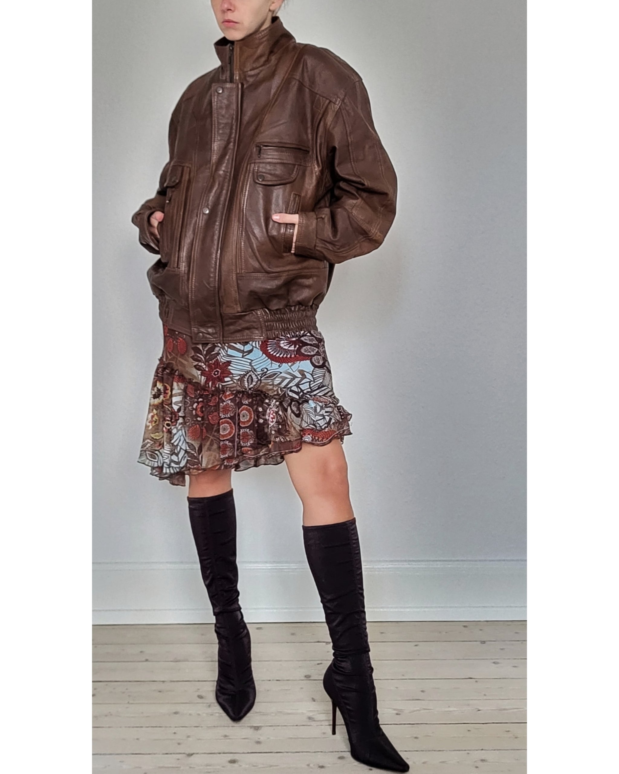Vintage leather jacket