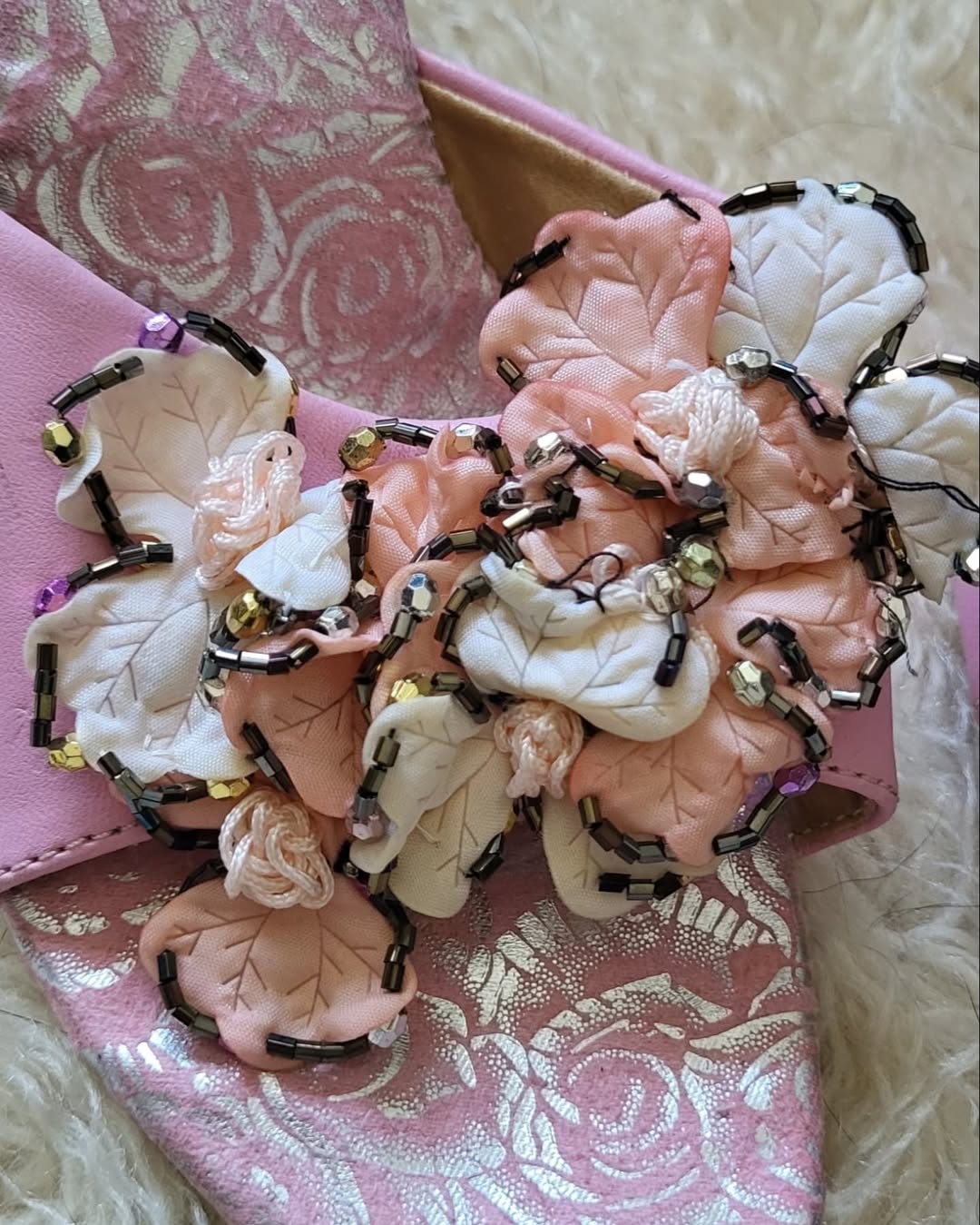 Pink abstract. Size 37