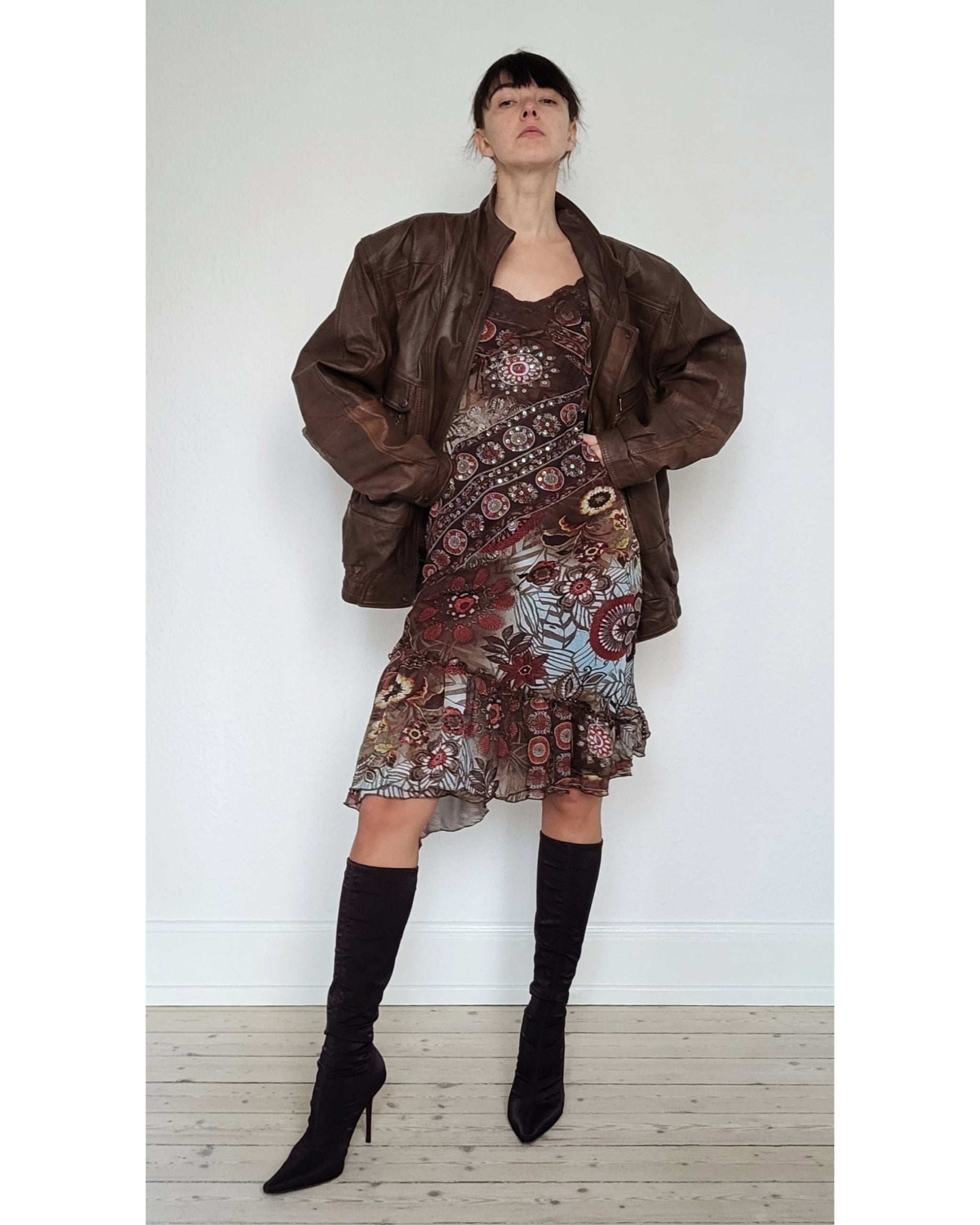 Vintage leather jacket