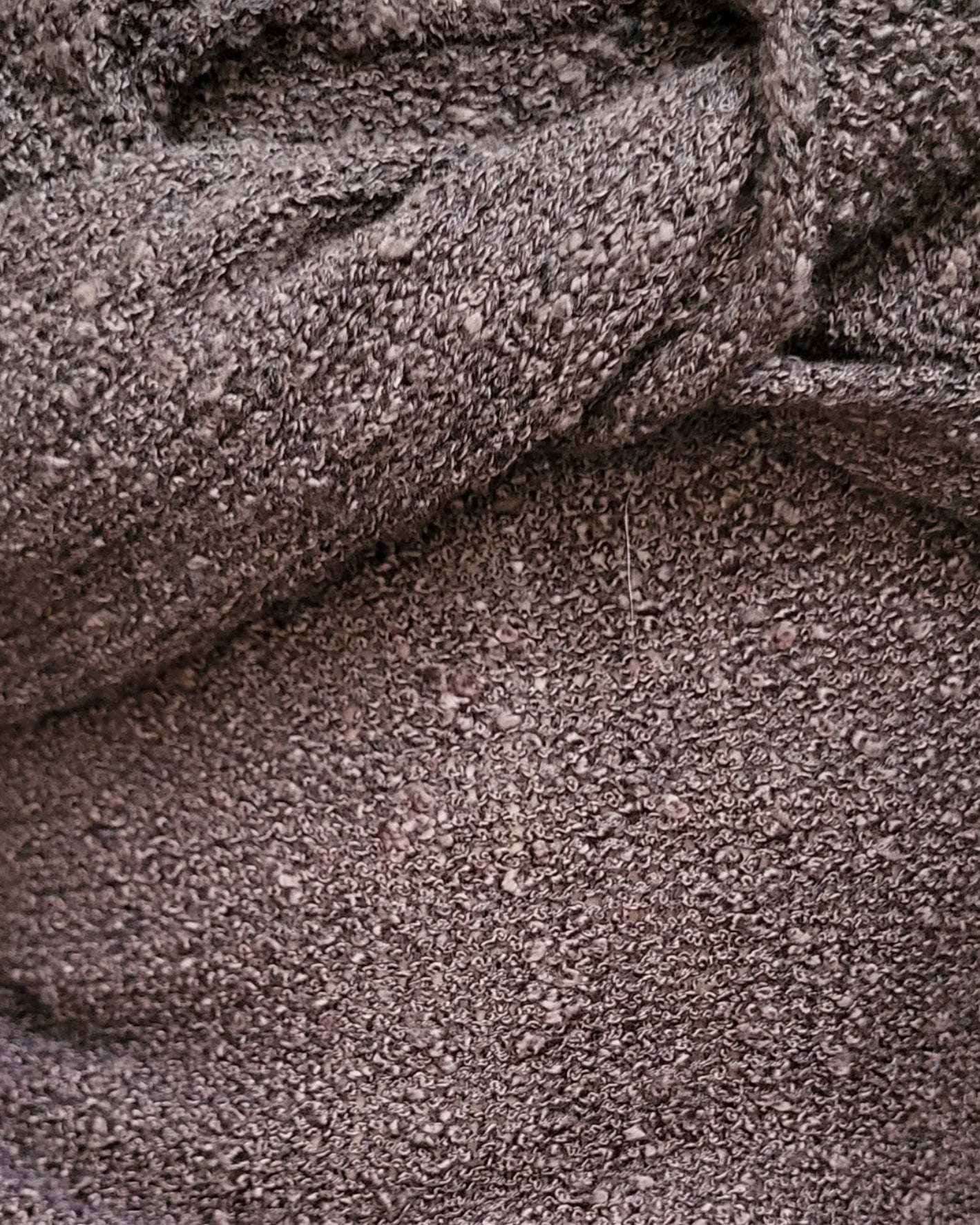 Knitted brown