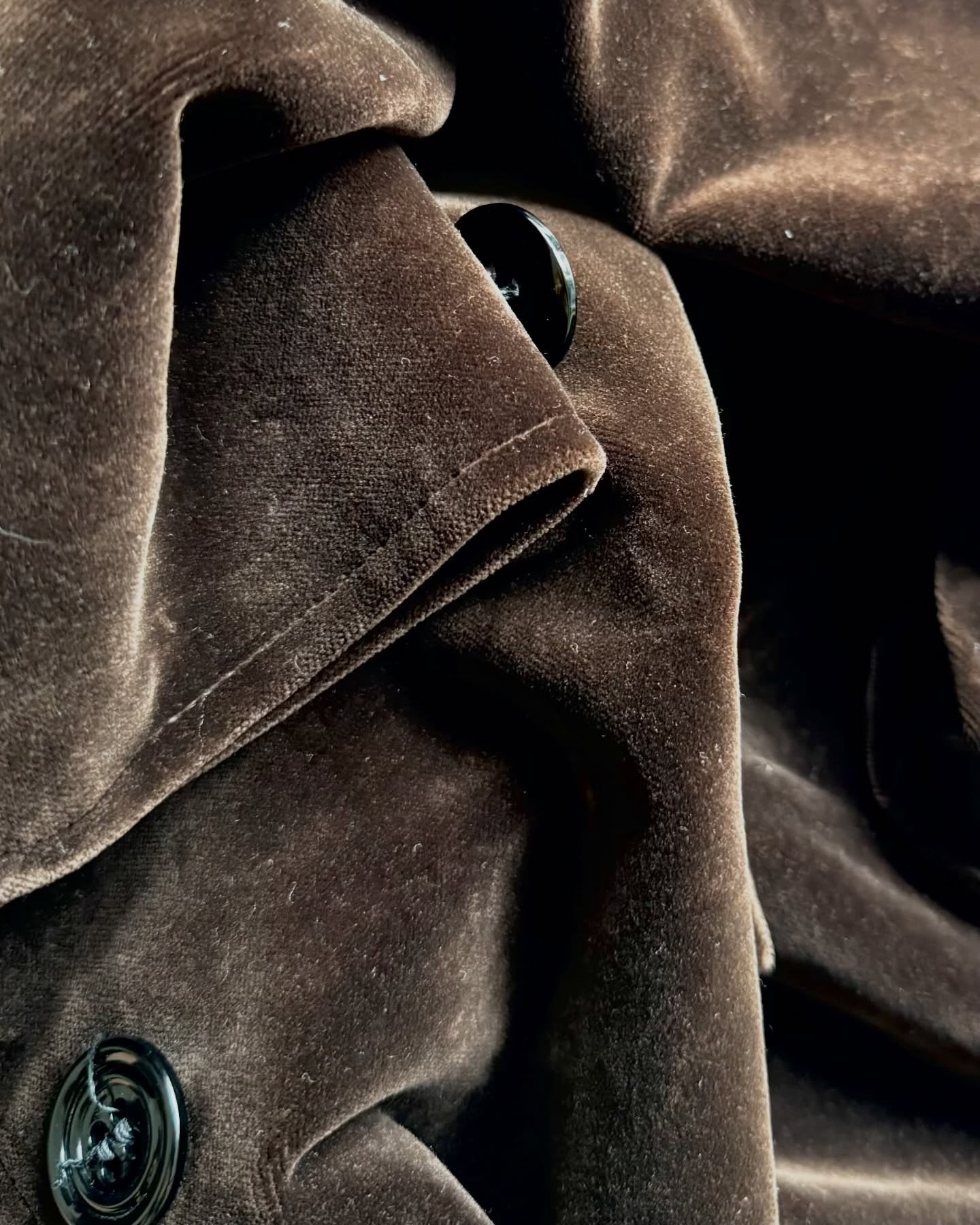 Velour trench