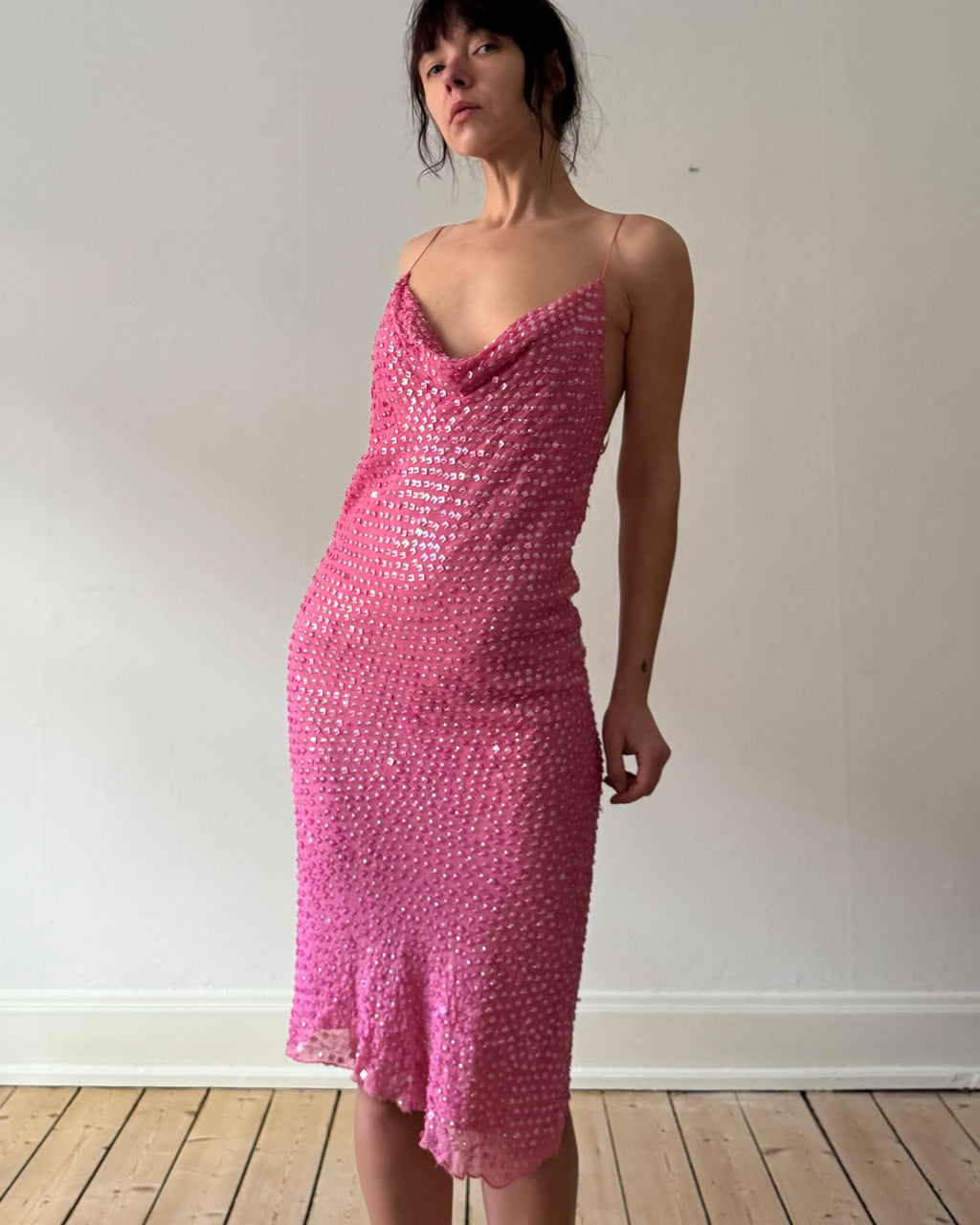Femme pink silk