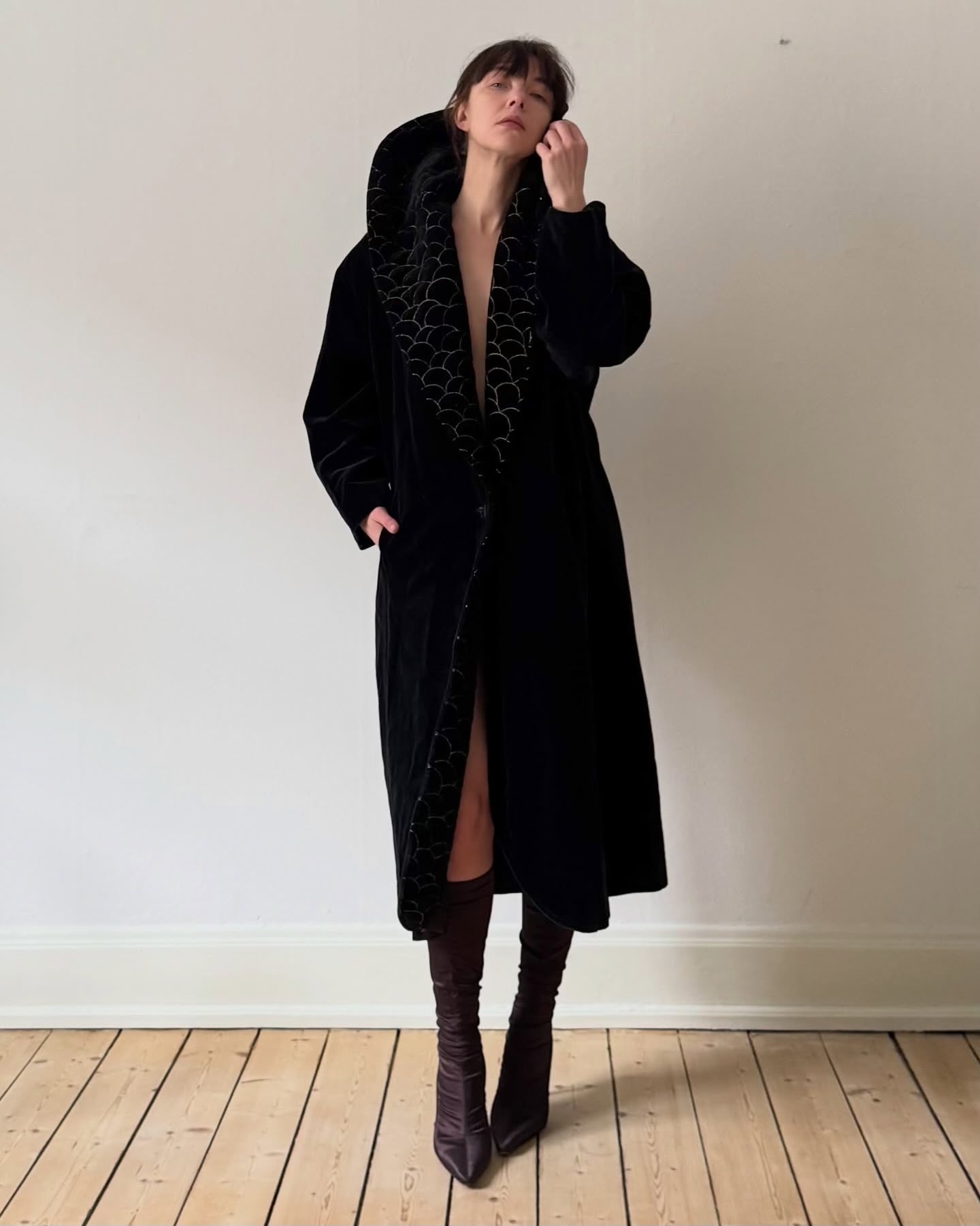 80s cocoon coat