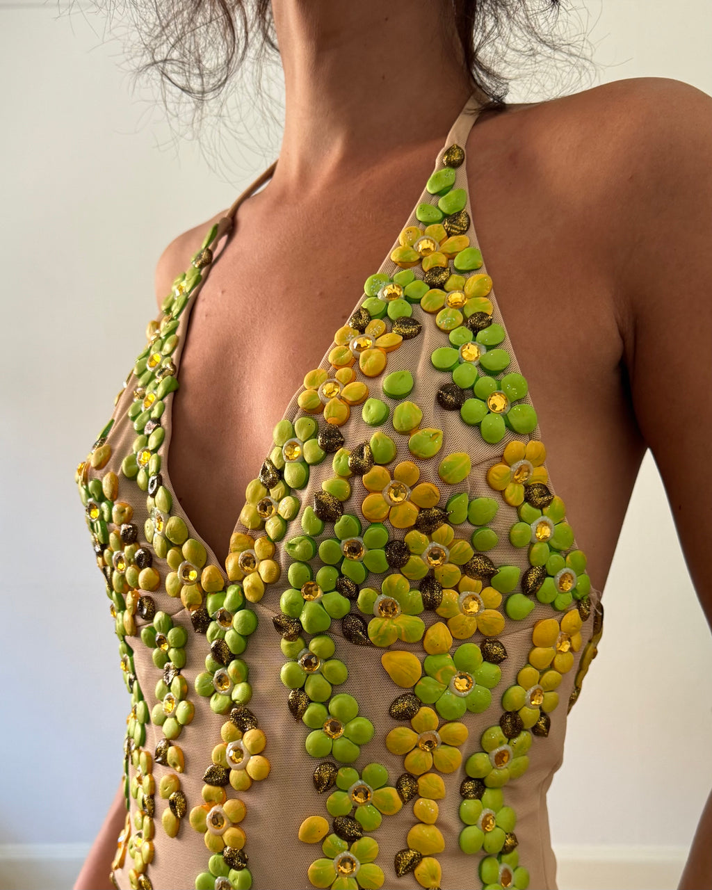Mesh flowers