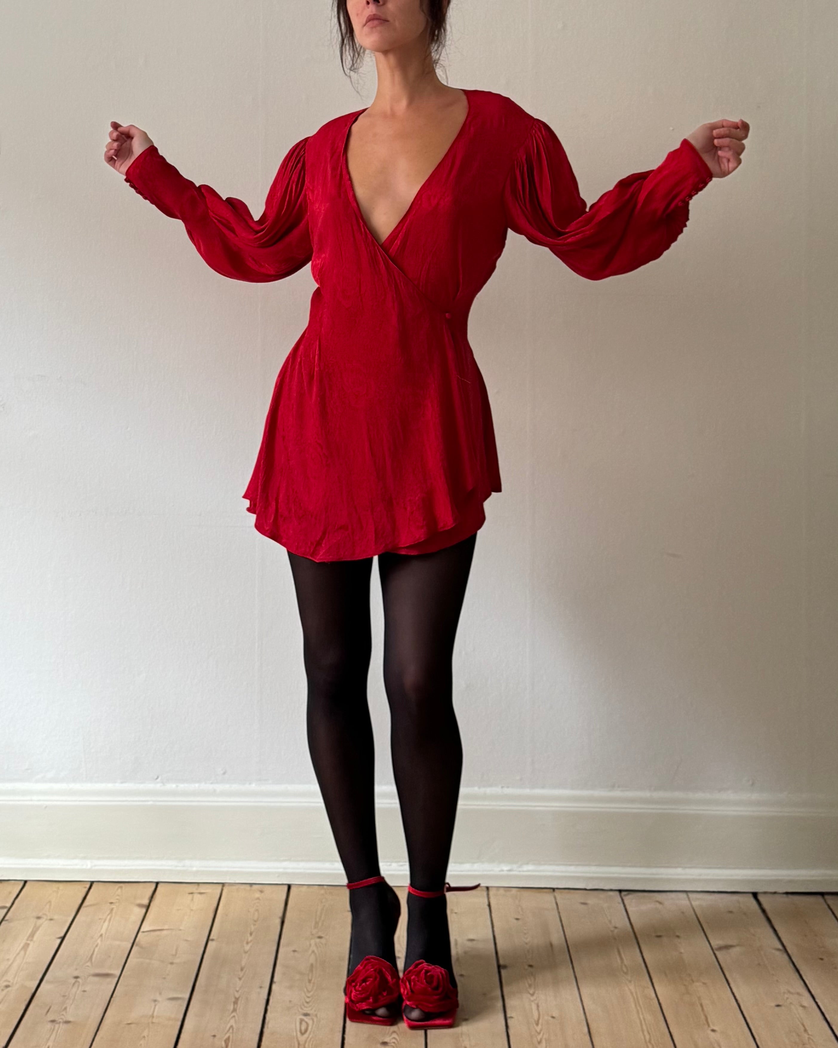 Wraparound silk