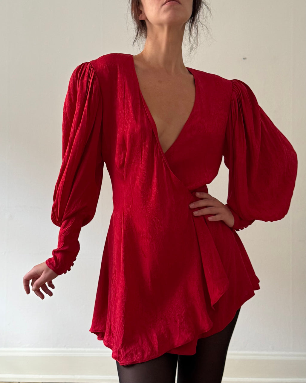 Wraparound silk