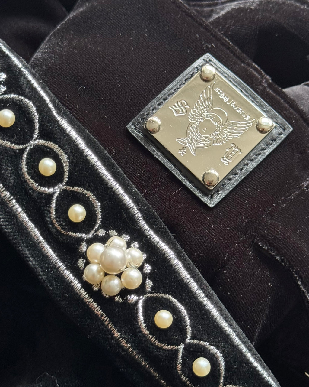 Chinese velour set