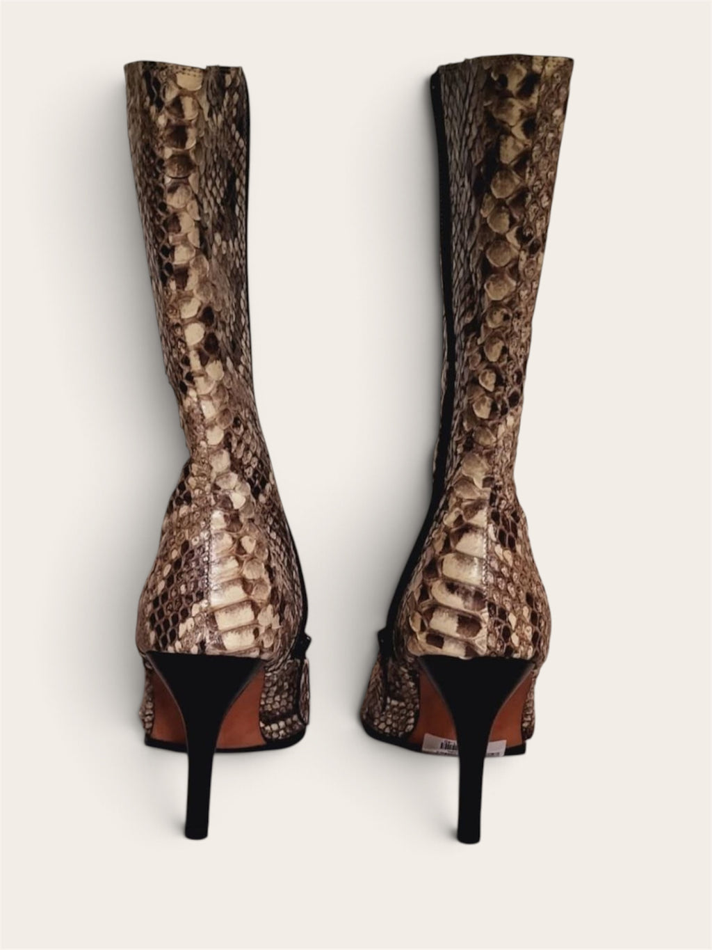 Y2K crocodile boots. Size 39/40