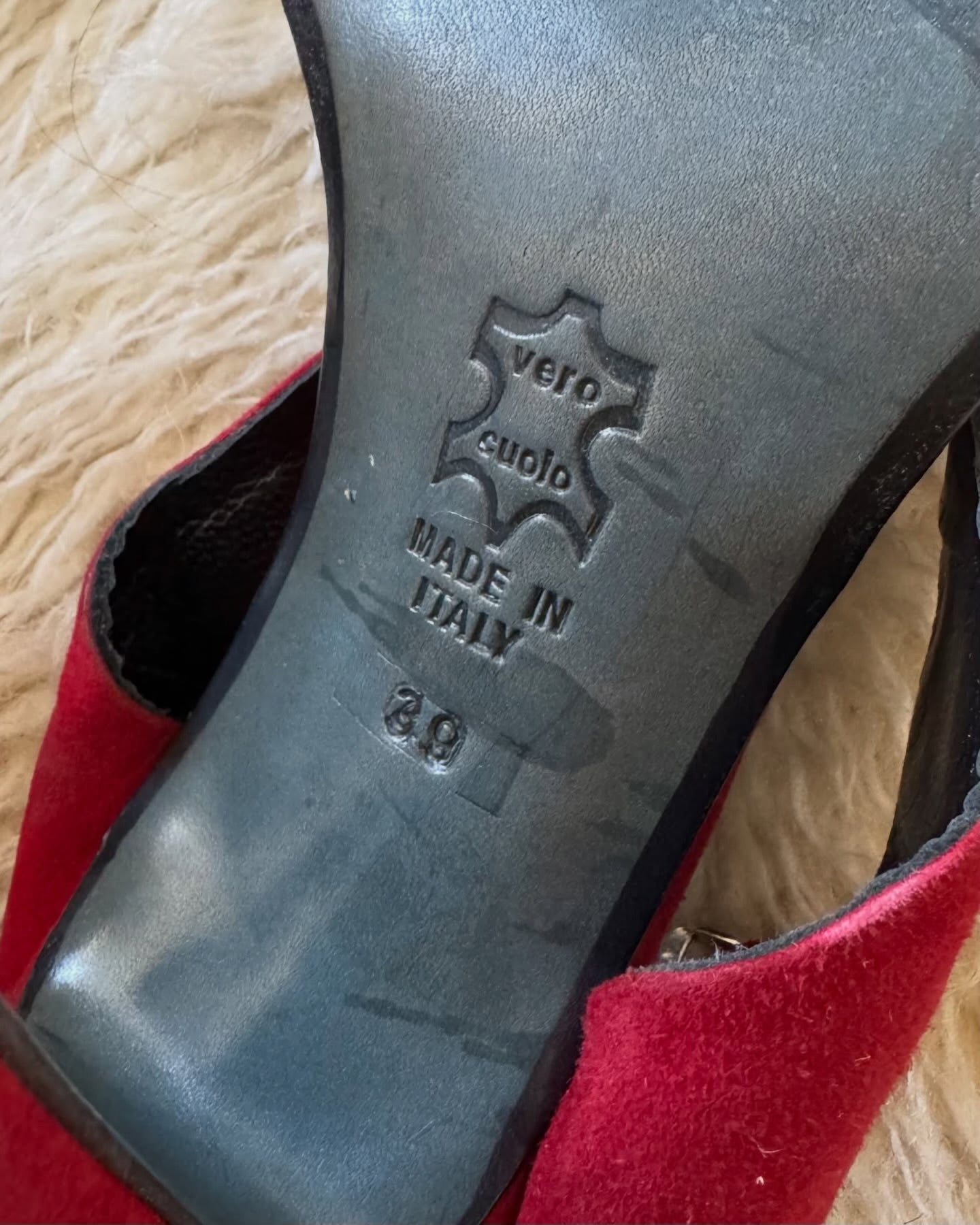 Summer leather. Size 39