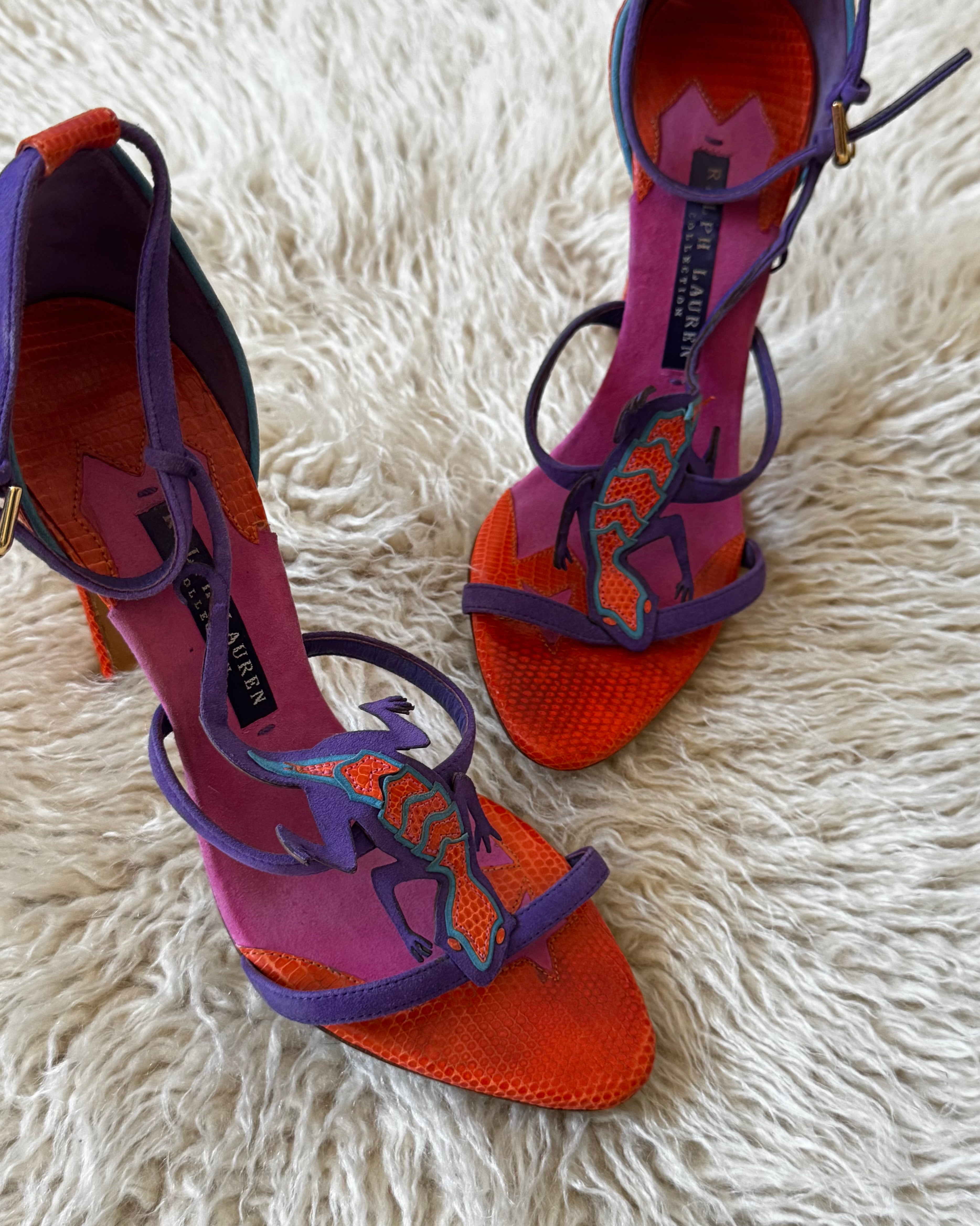 Ralph Lauren lizard. Size 36