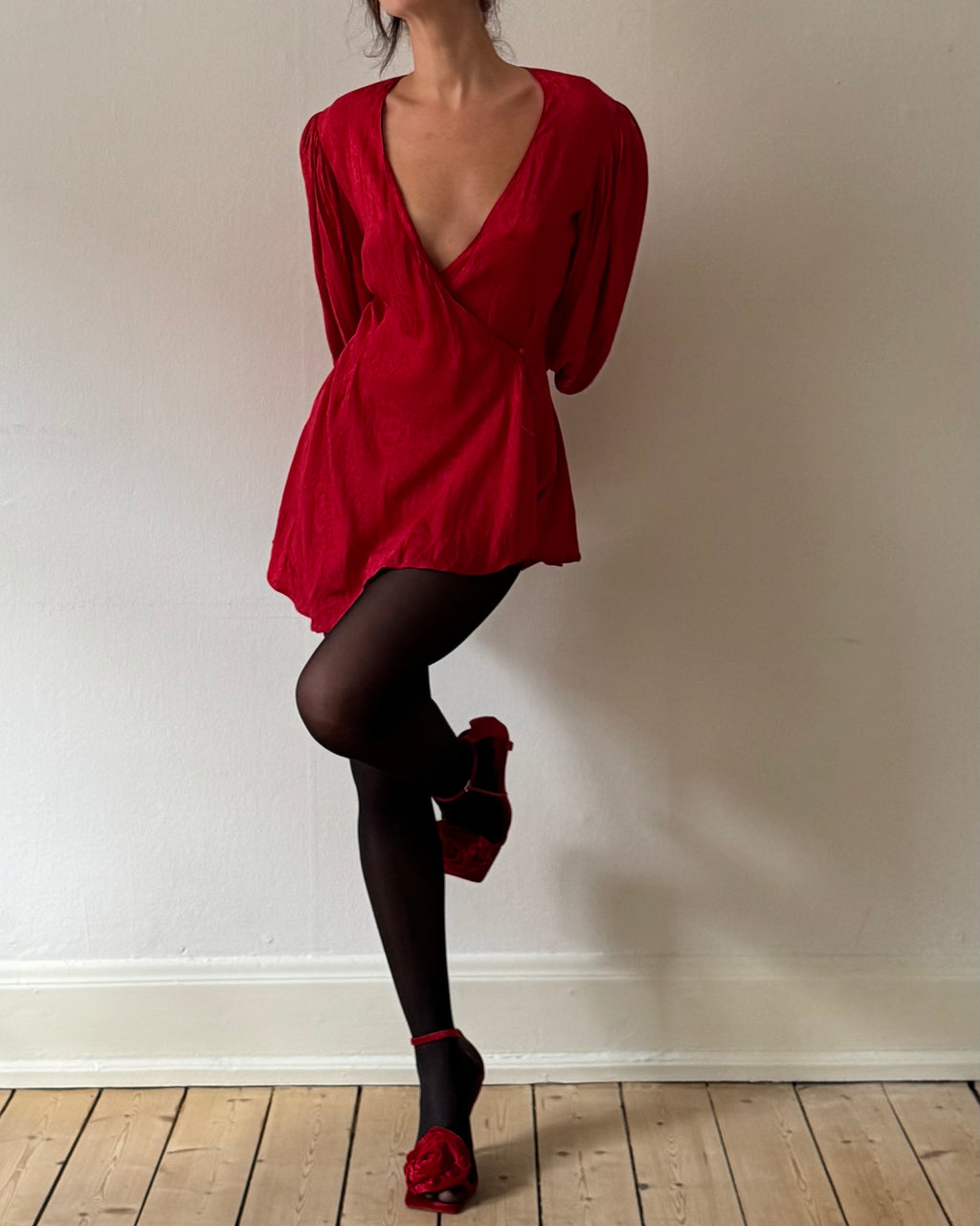 Wraparound silk