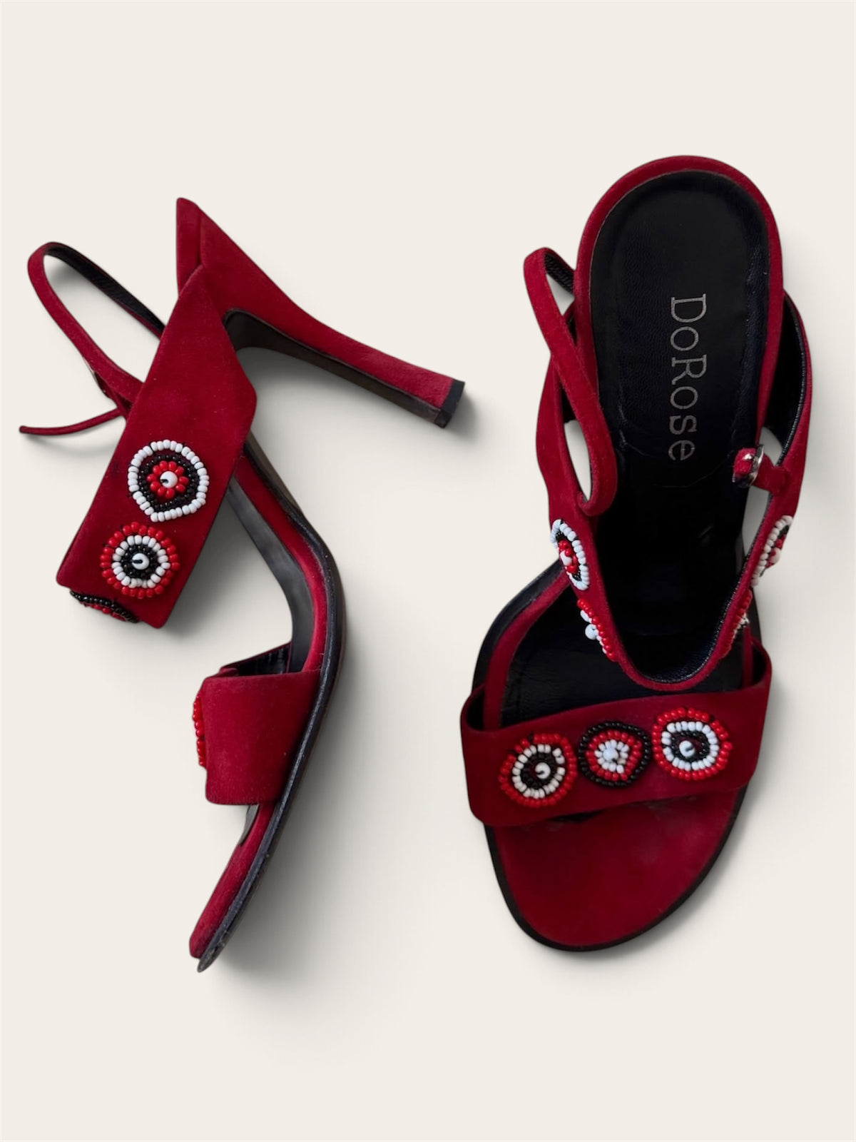 1990s Summer leather. Size 39