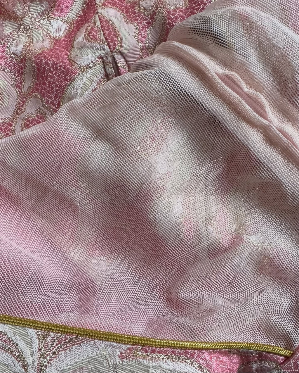 Pink cheongsam