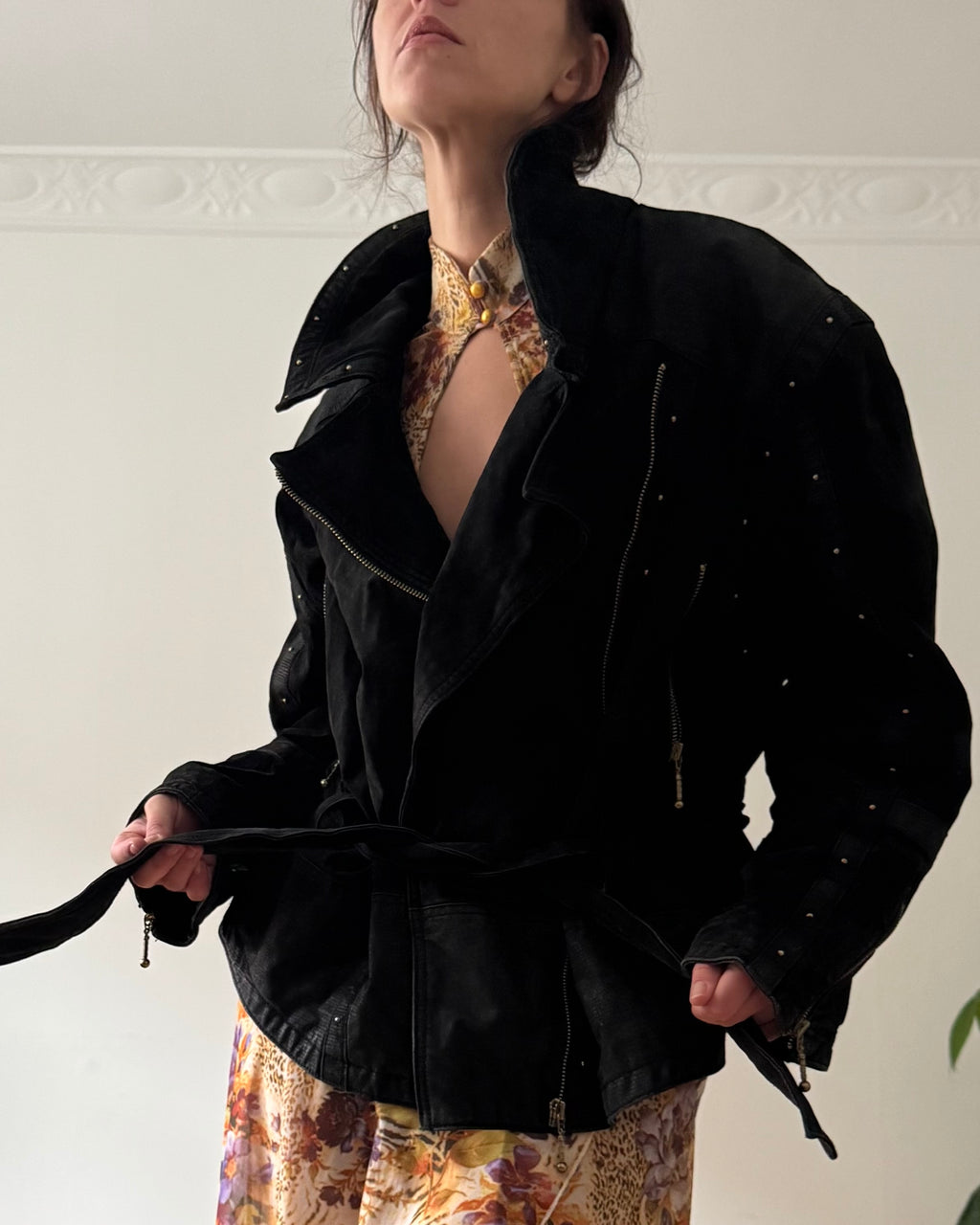 80s suede jacket