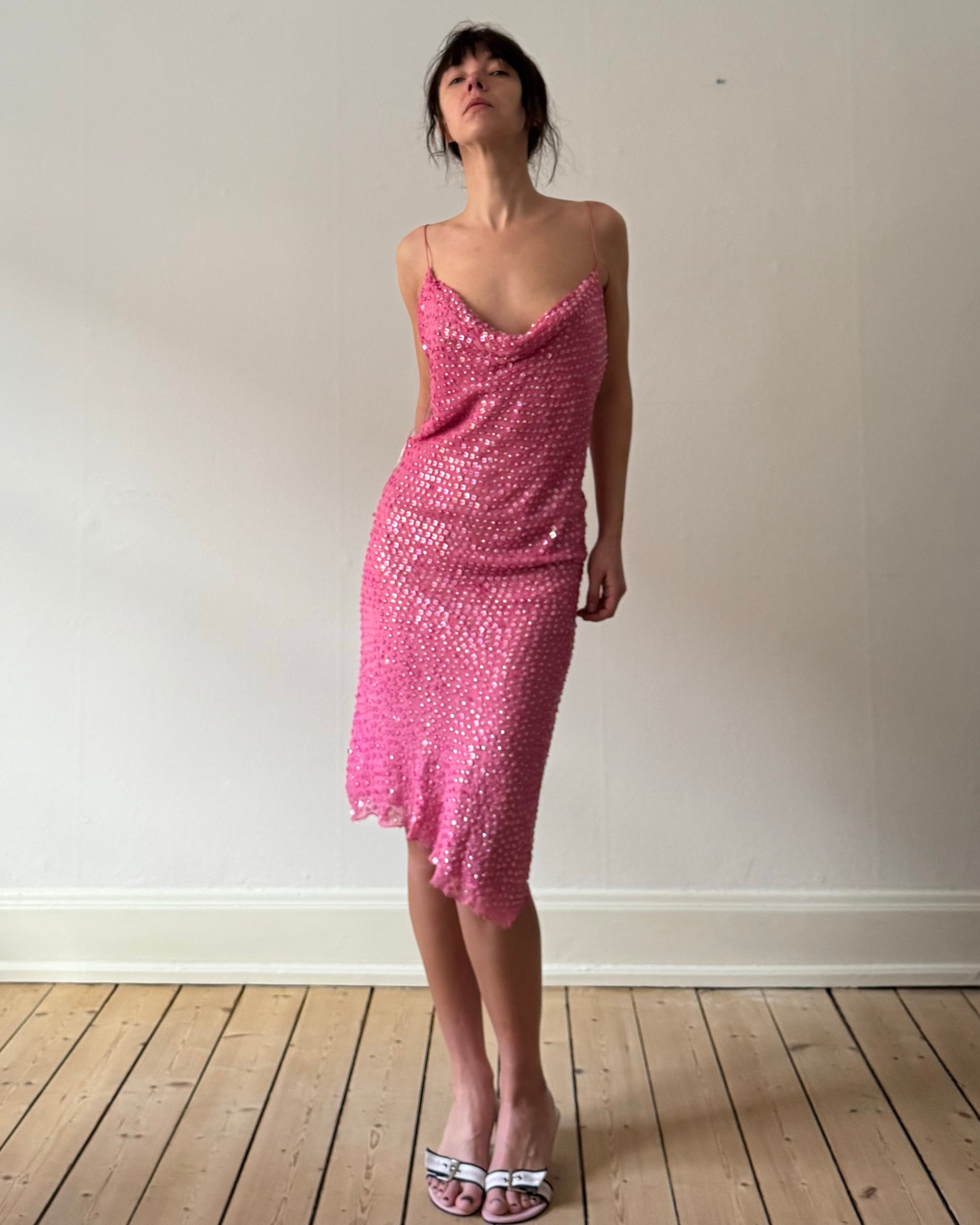 Femme pink silk