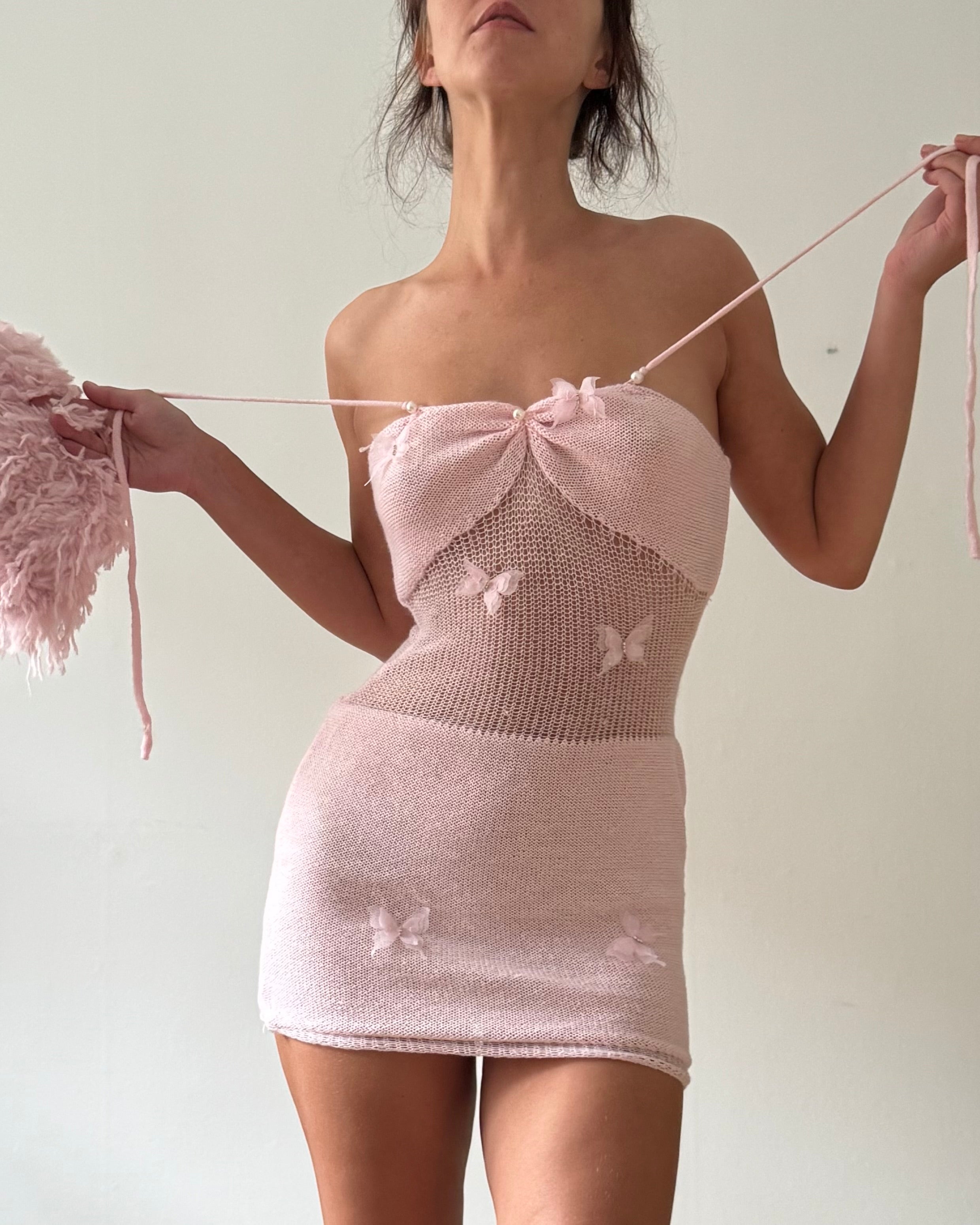 Knit butterflies