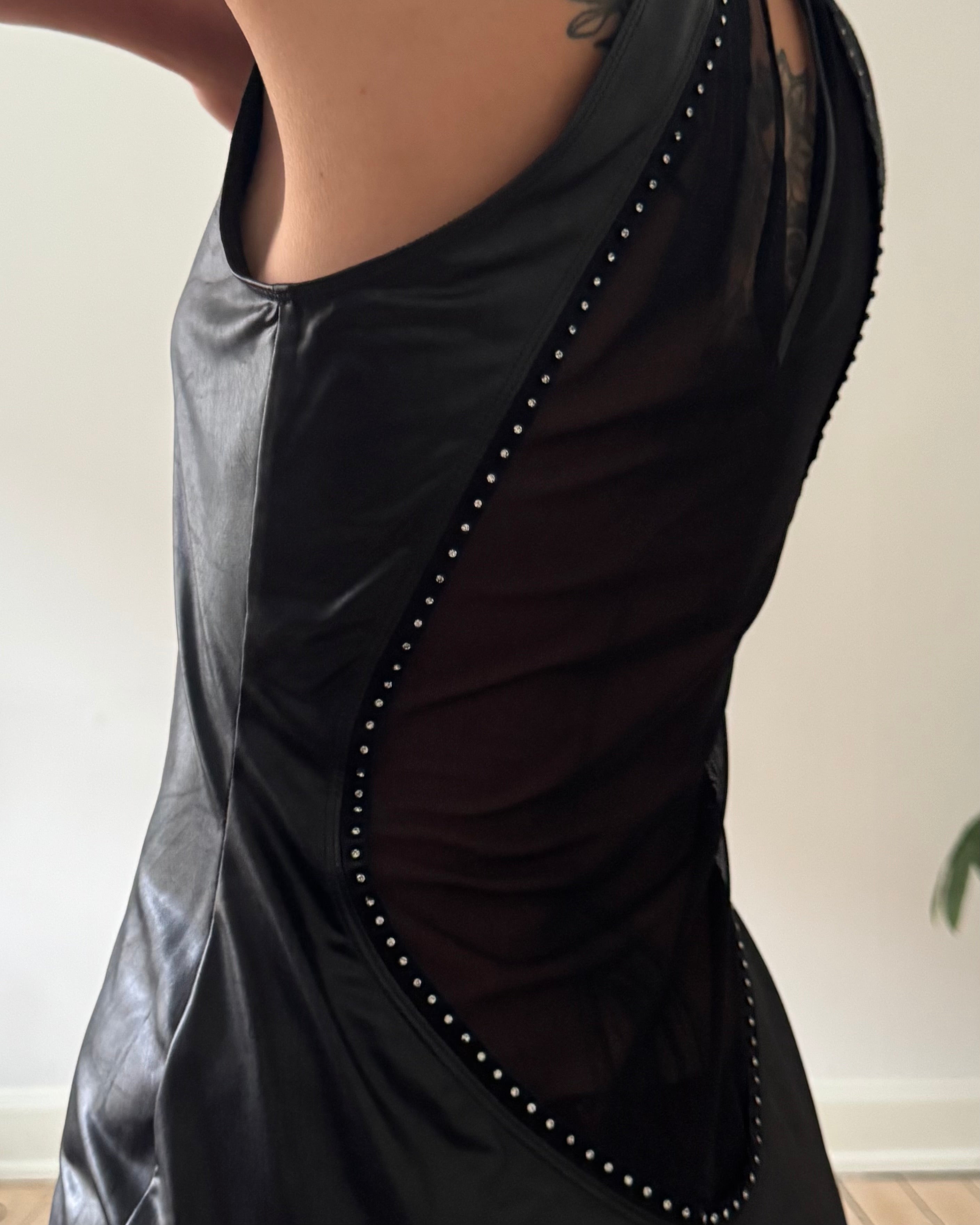 Leather sheer