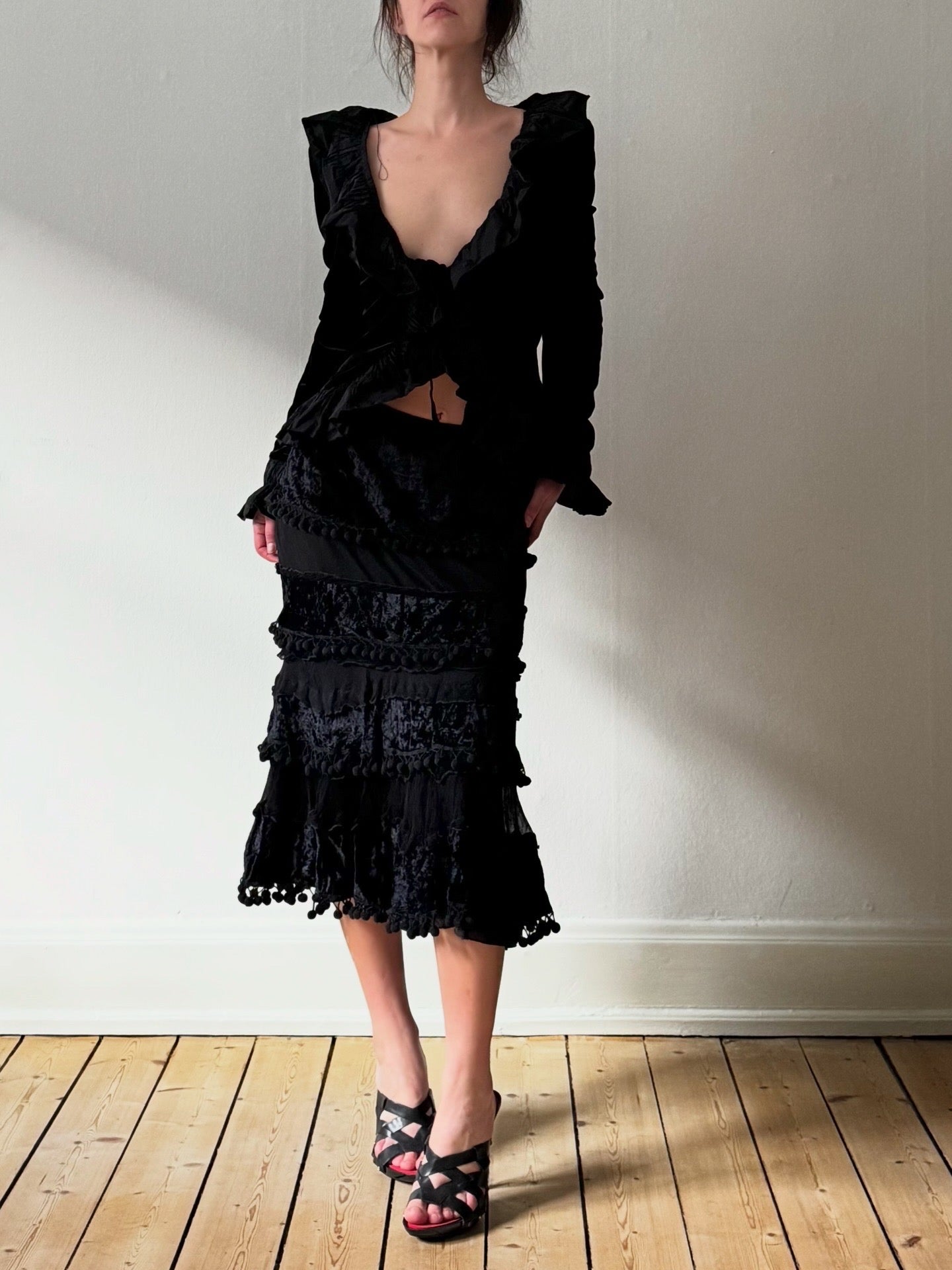 Velour drama set