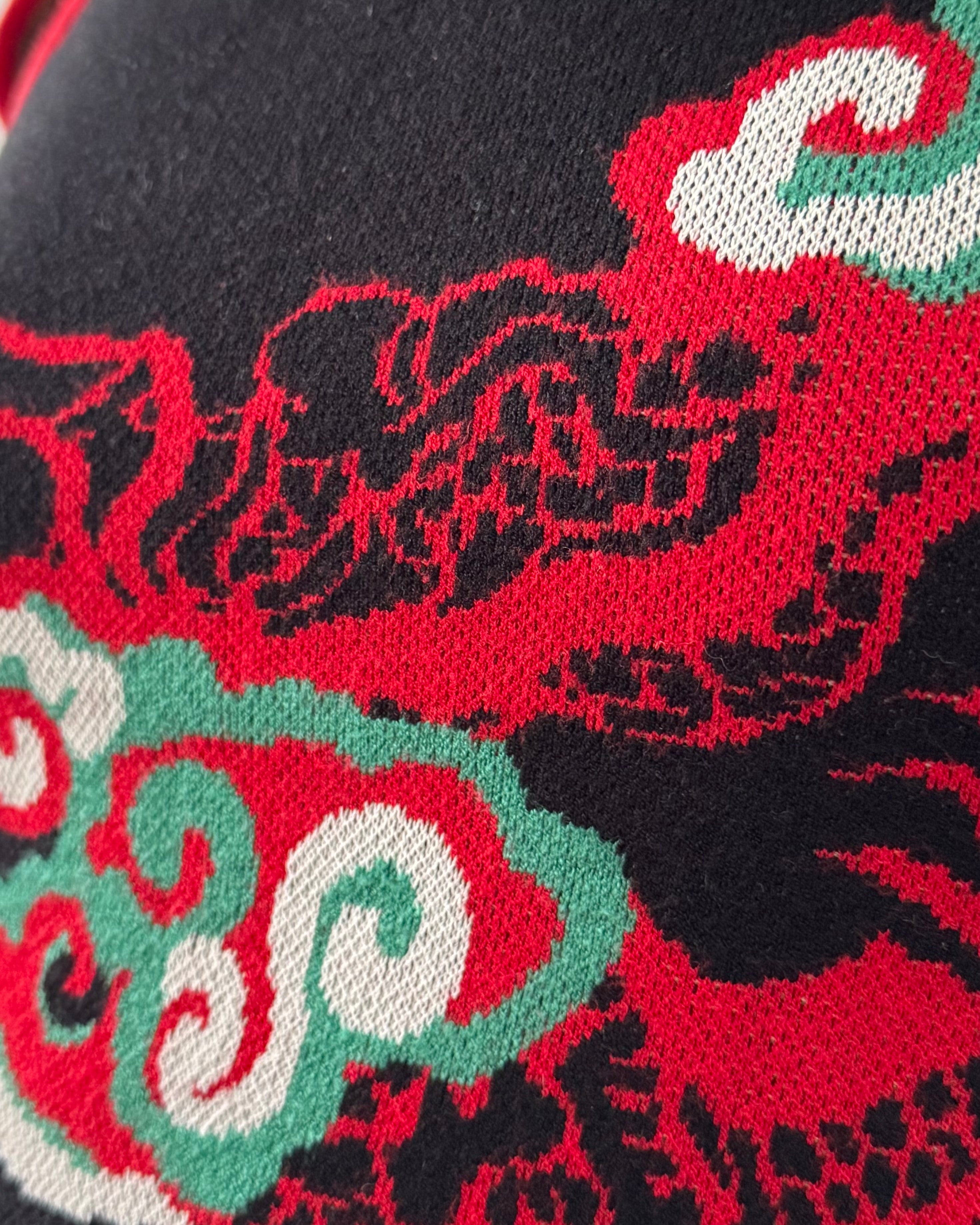 Knitted cheongsam
