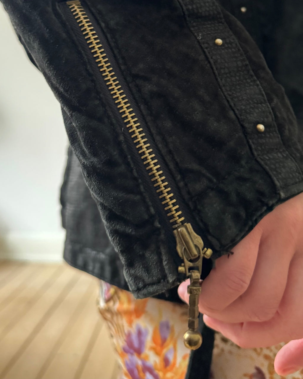 80s suede jacket