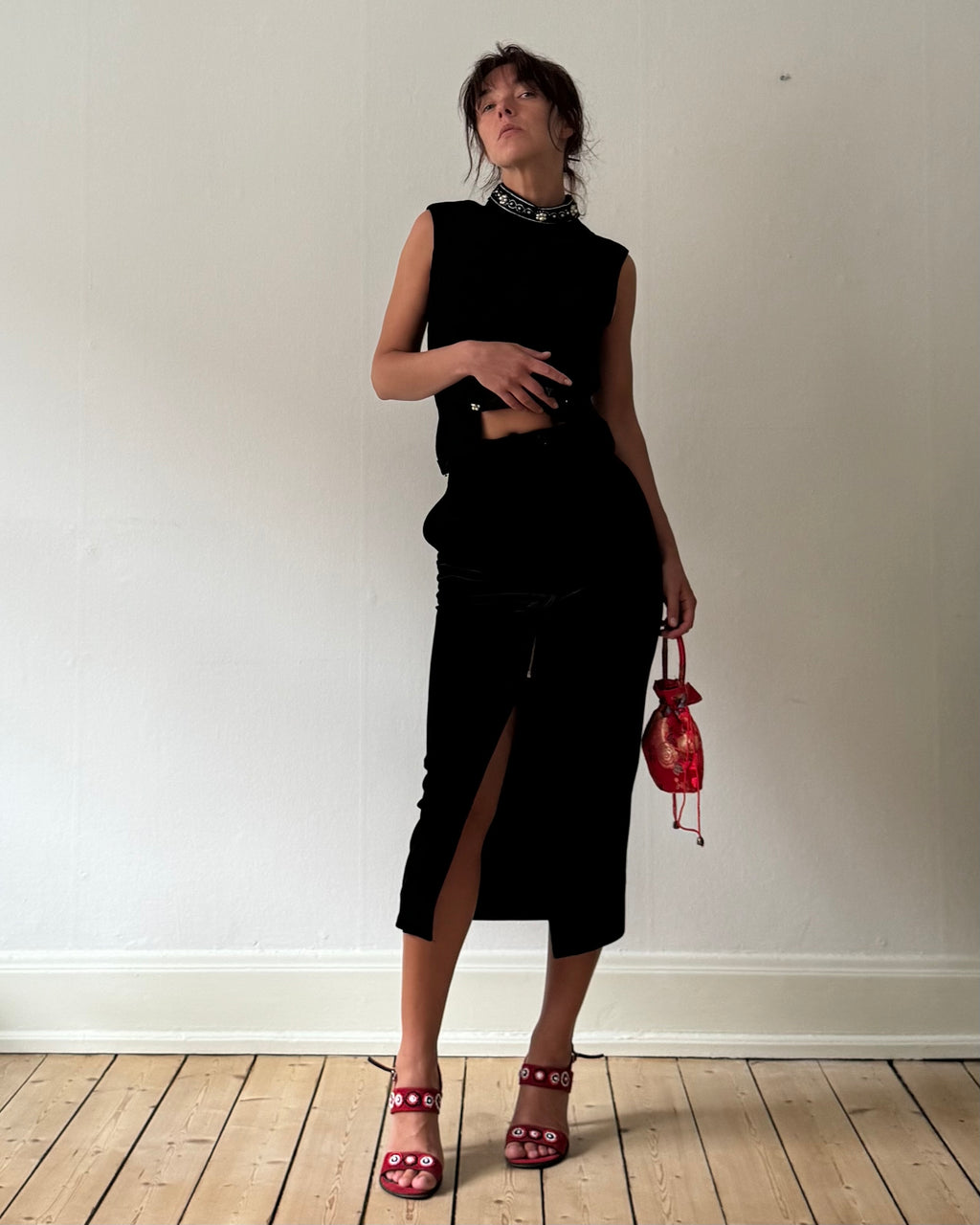 Chinese velour set