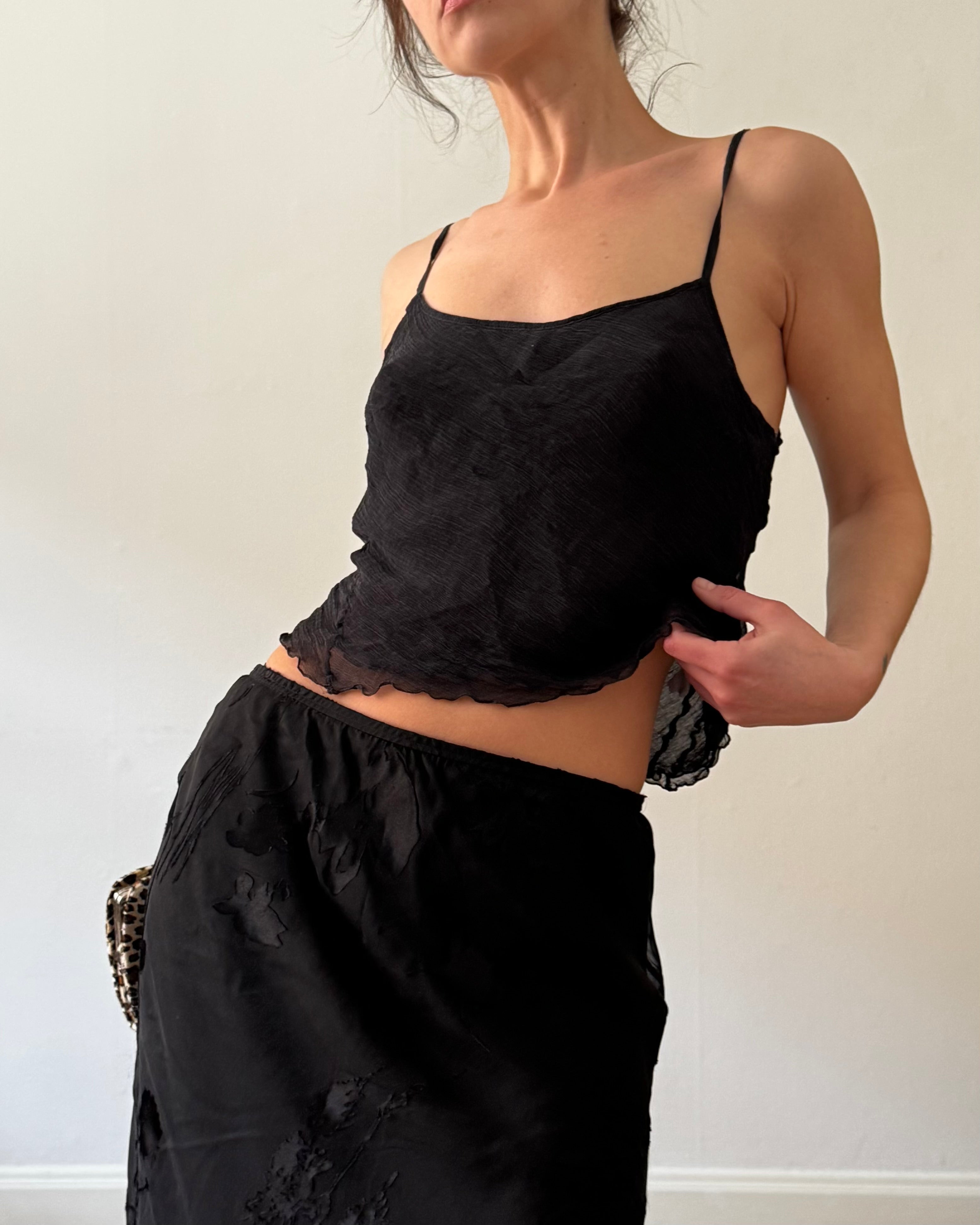 Chic silk set