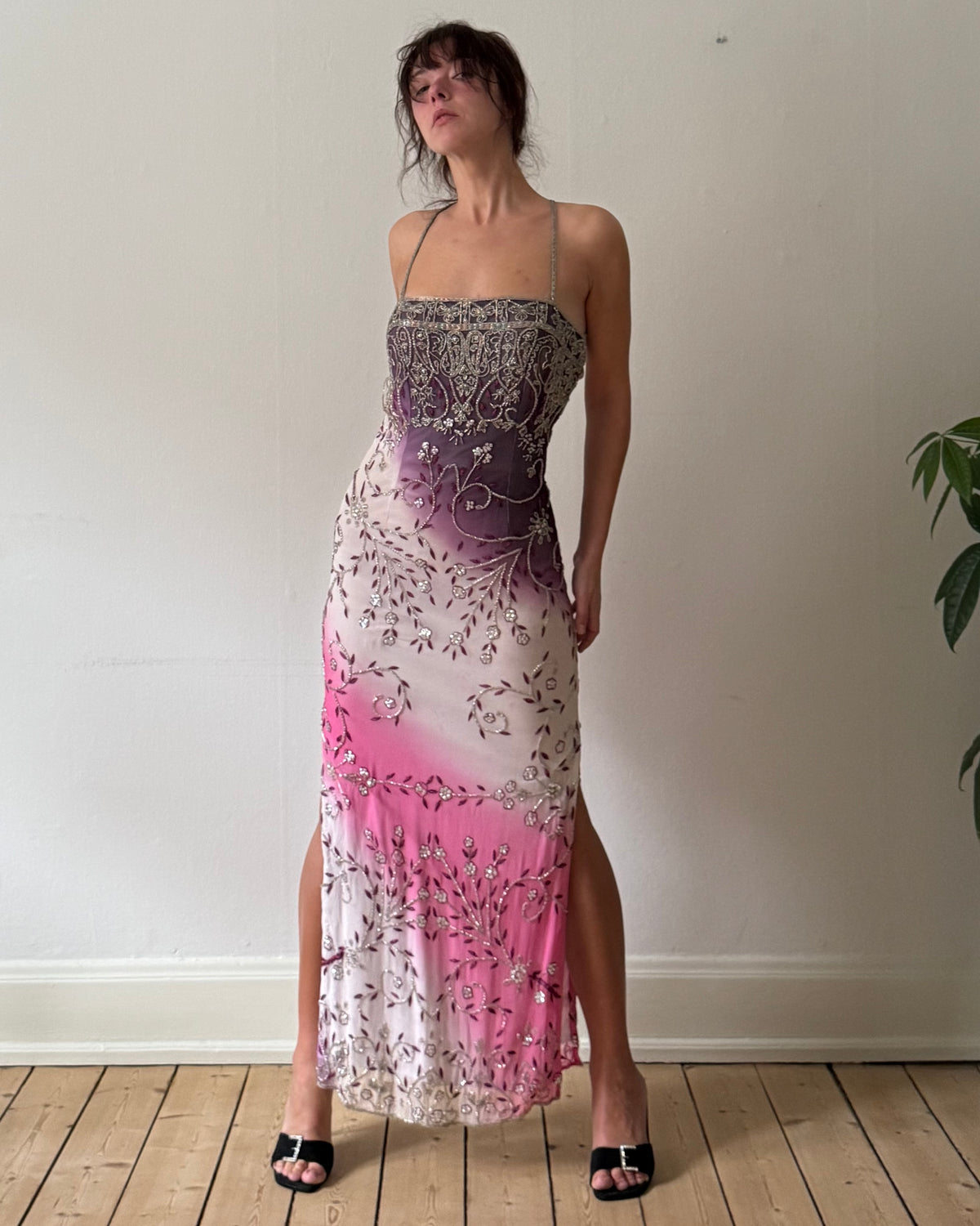1990s Ombré silk