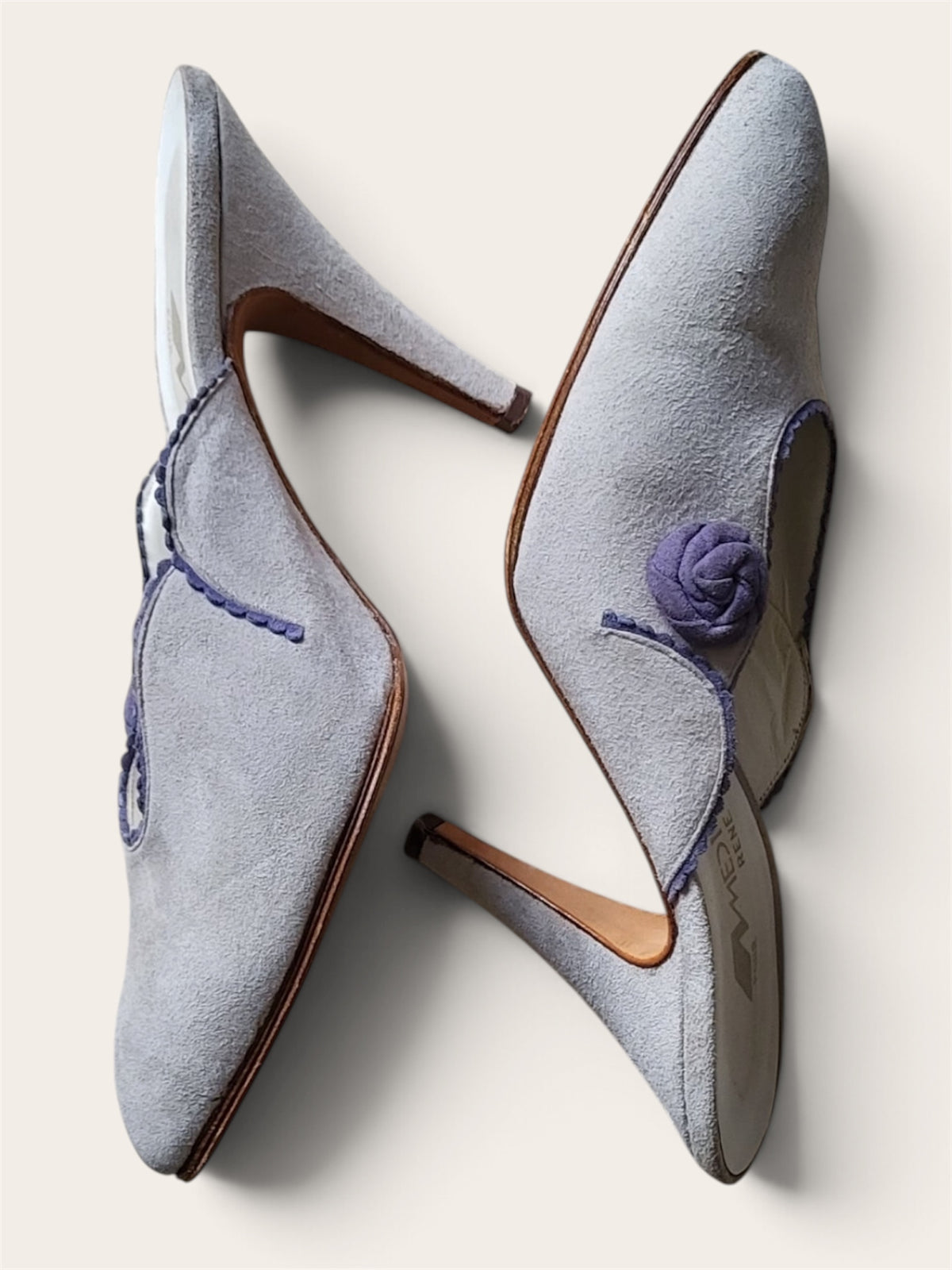 1980s Monroe mules. Size 39.5