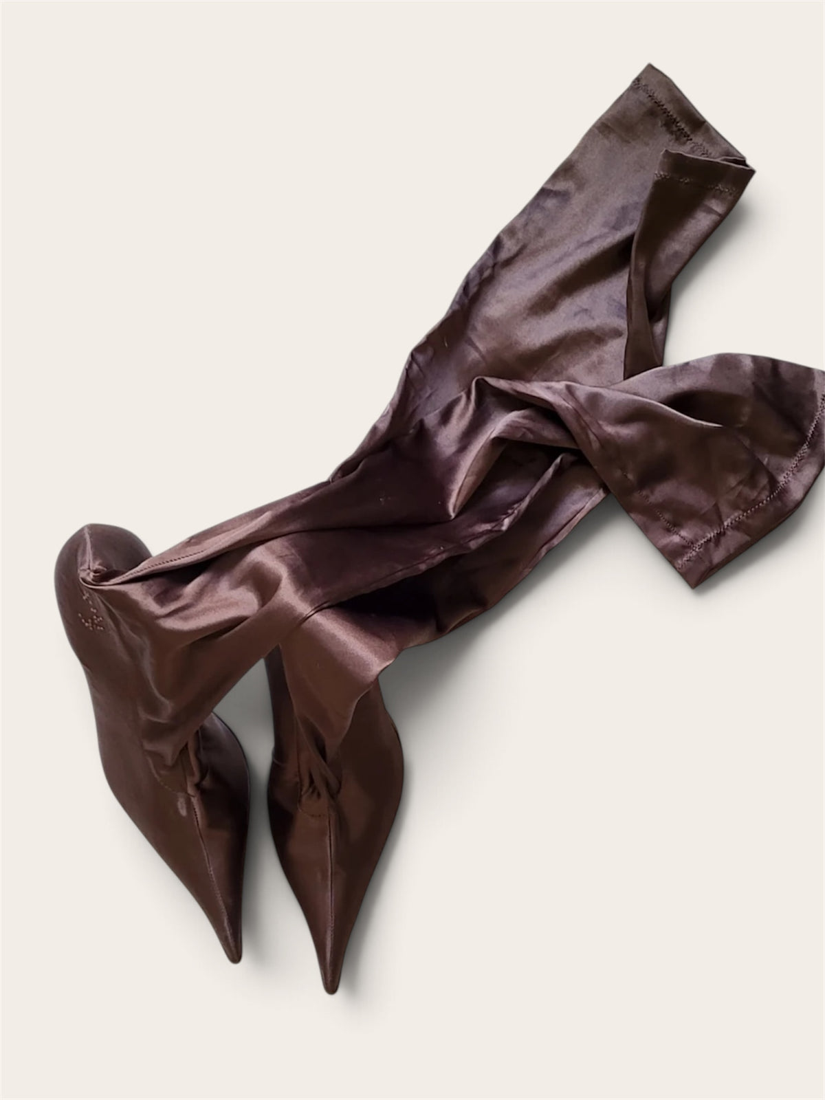 2000s Satin leather. Size 38