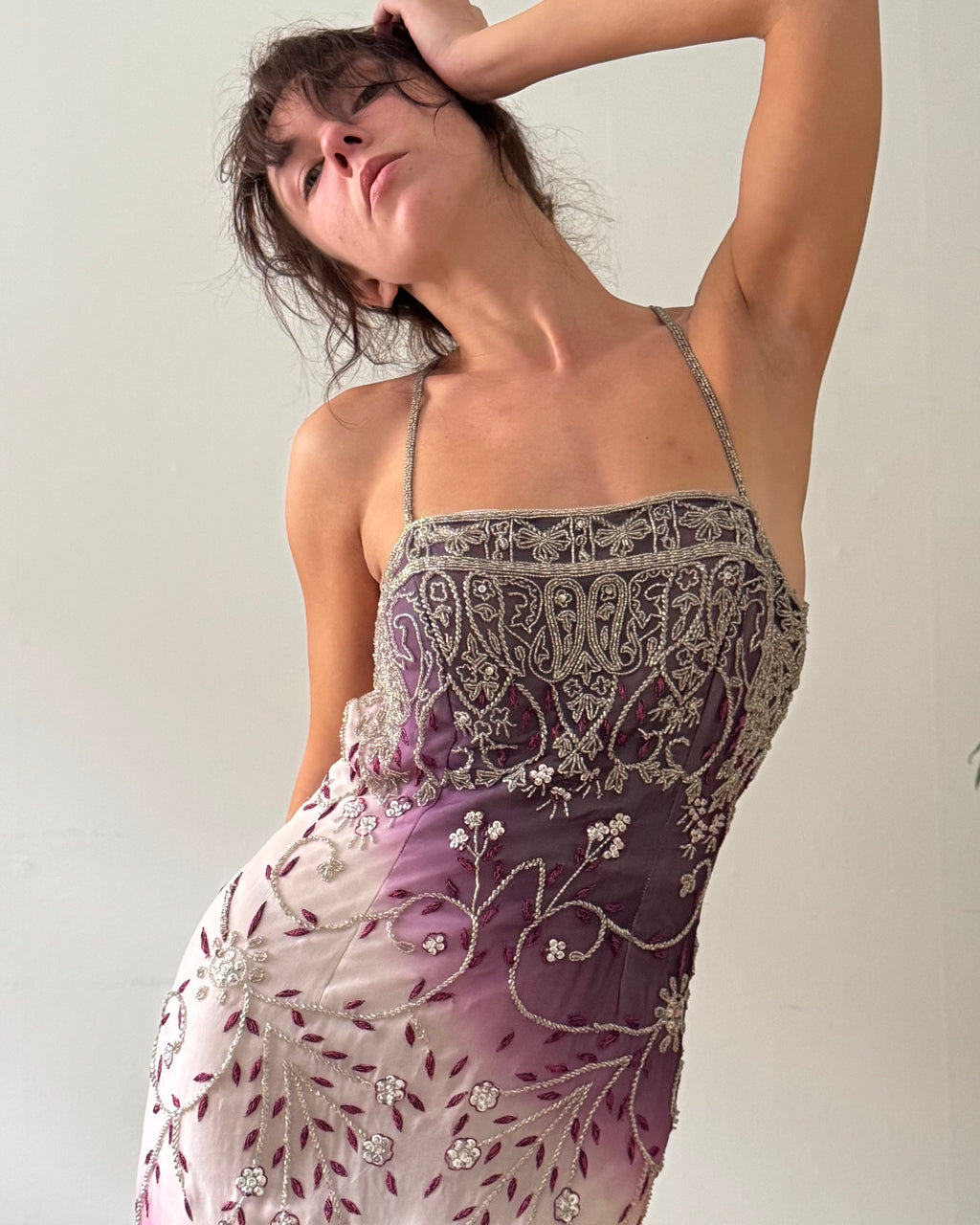 1990s Ombré silk