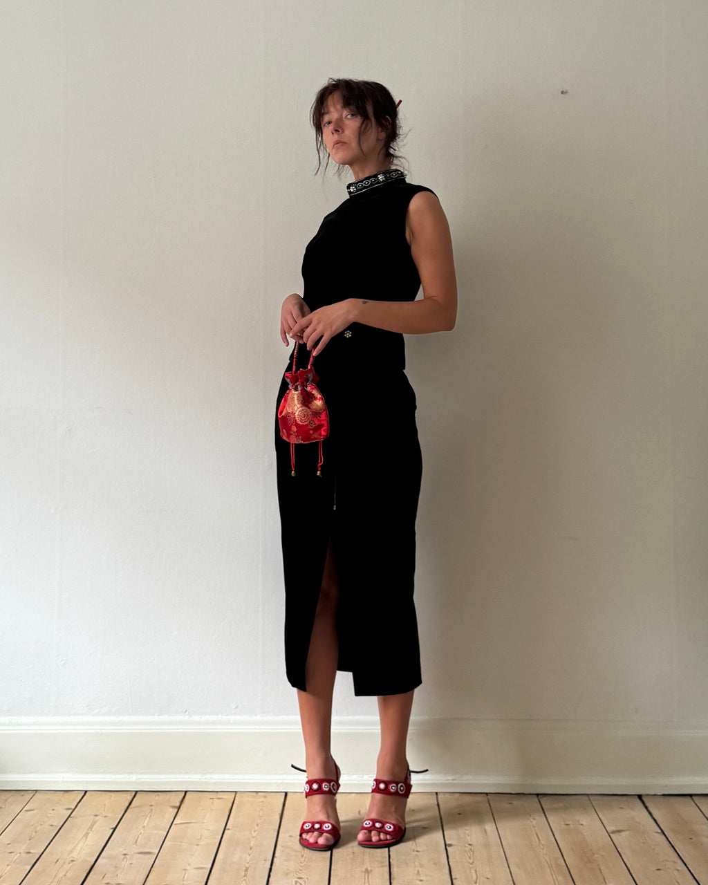 Chinese velour set