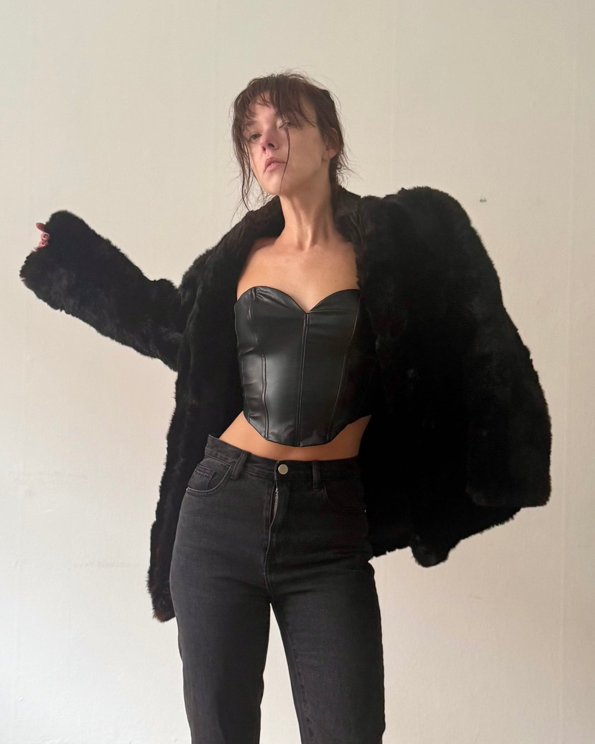 1980s fur jacket
