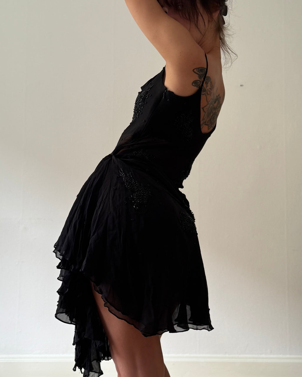 90s sheer silk