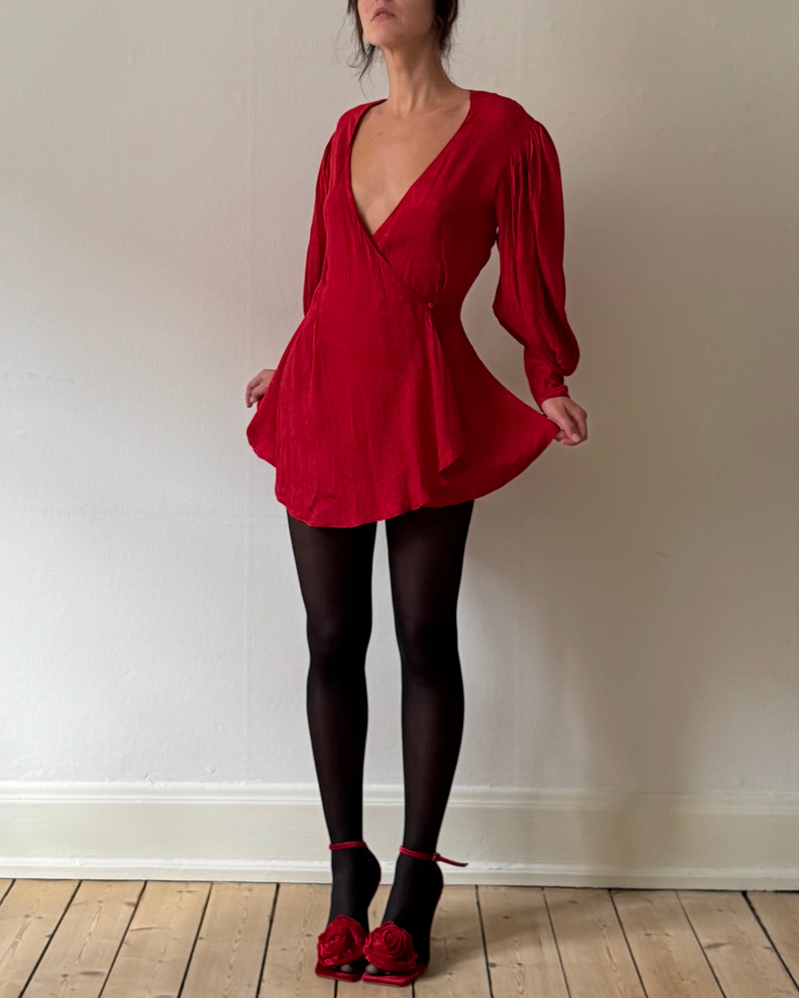 Wraparound silk