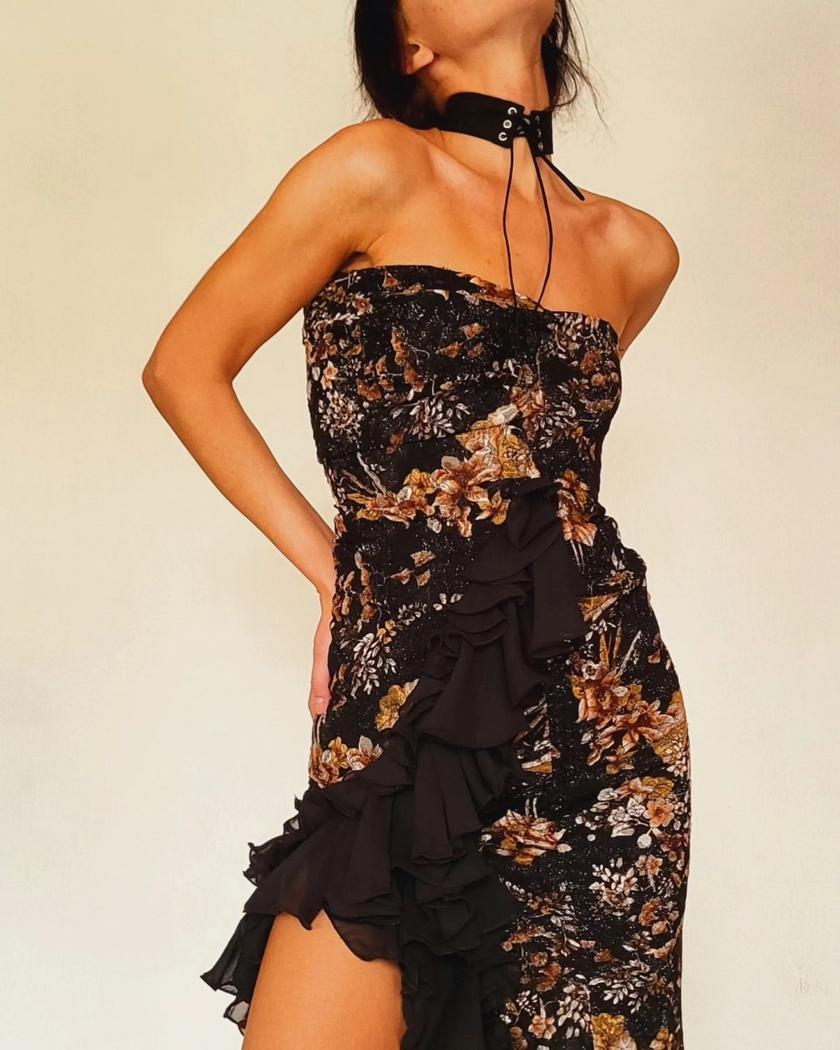 Y2K Monaco midi dress