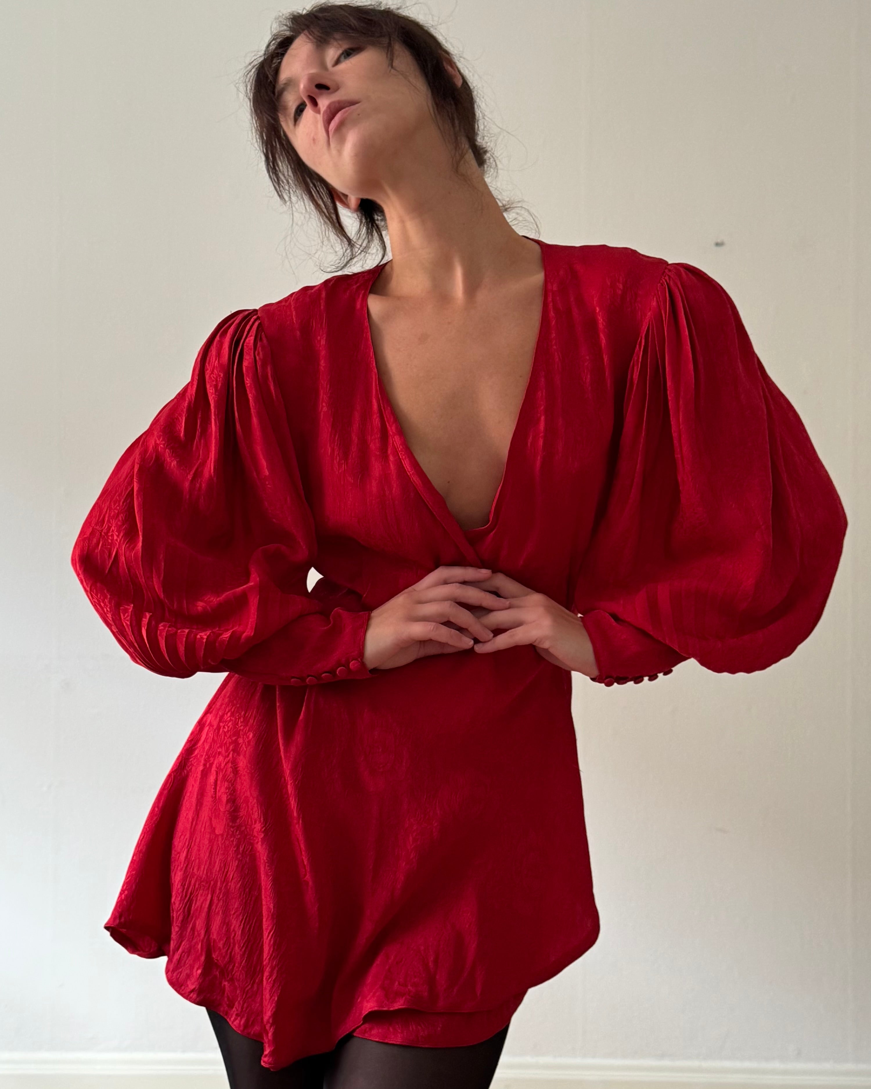 Wraparound silk