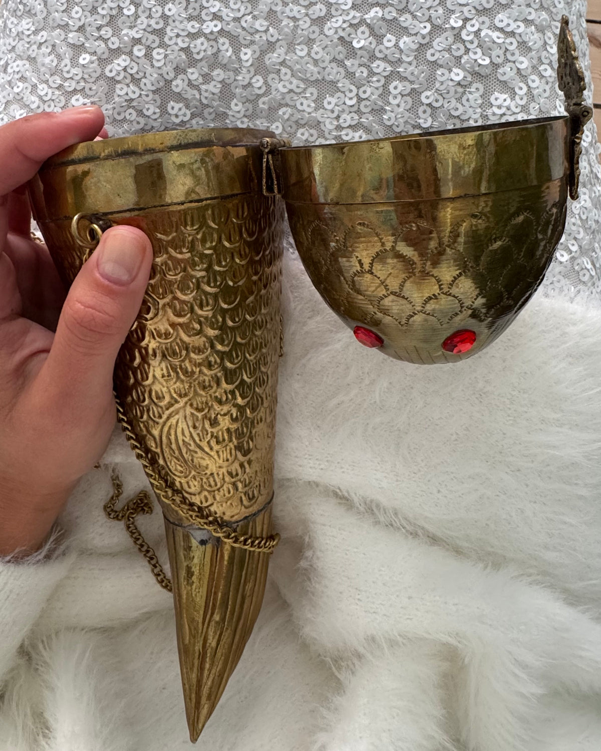1970s Brass fish