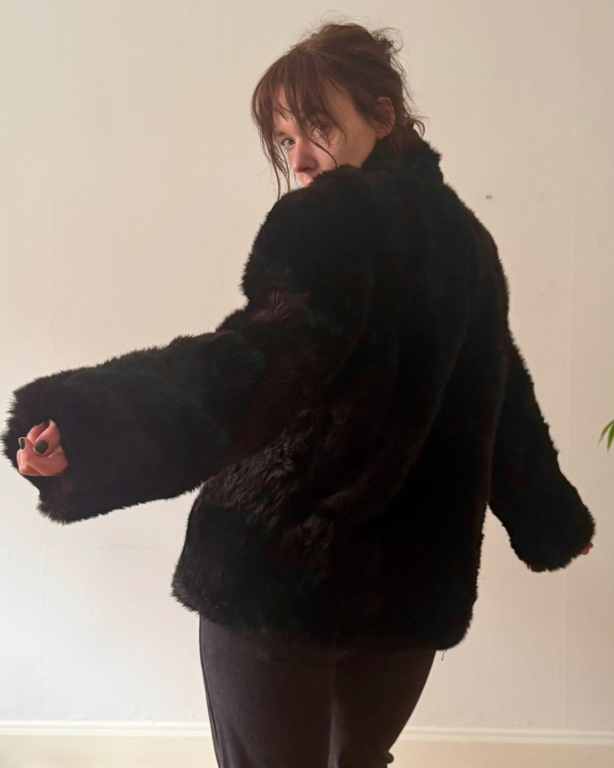 1980s fur jacket