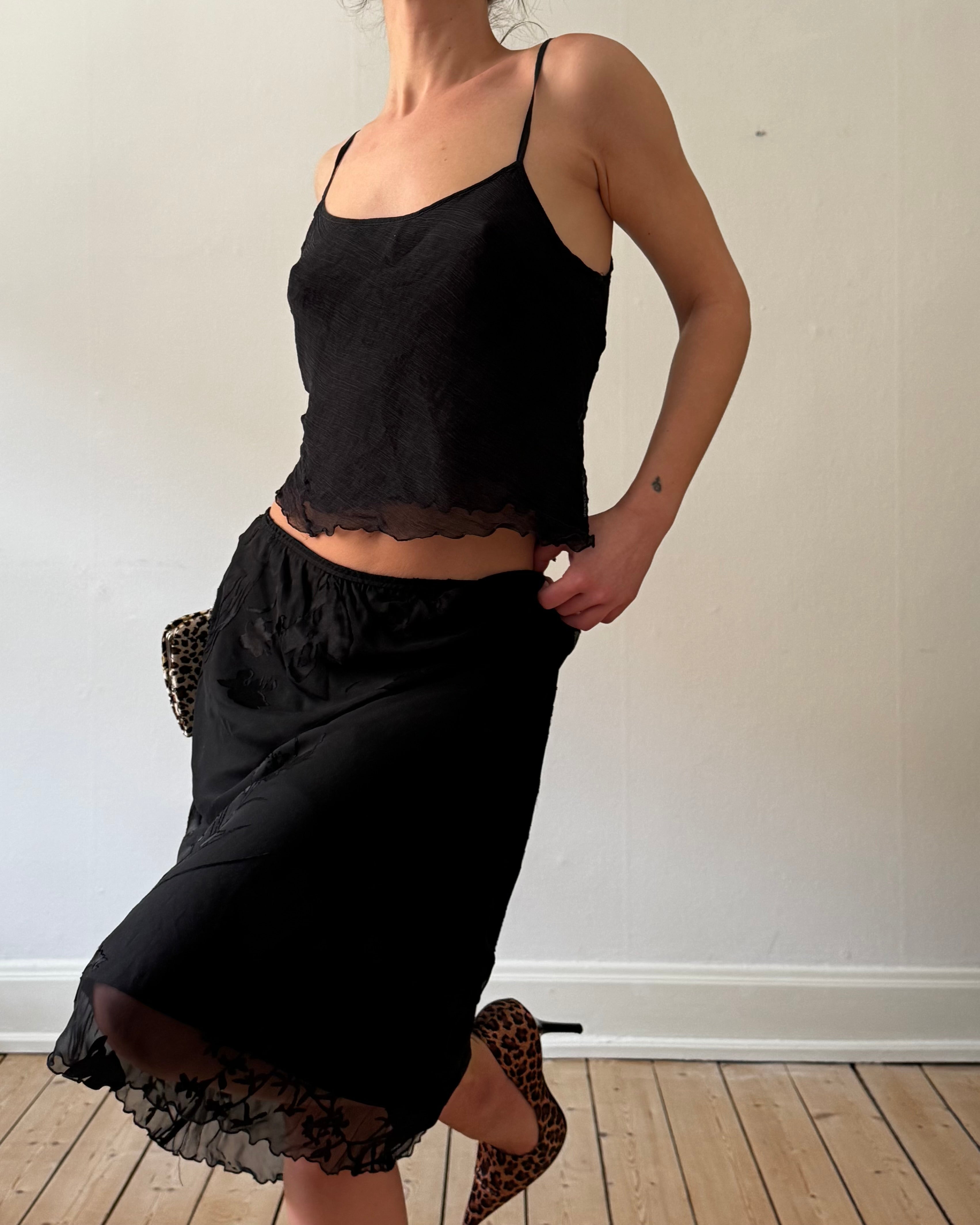Chic silk set