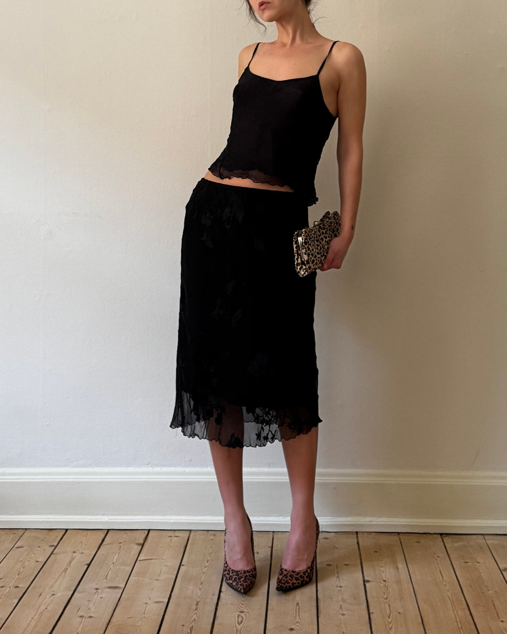 Chic silk set
