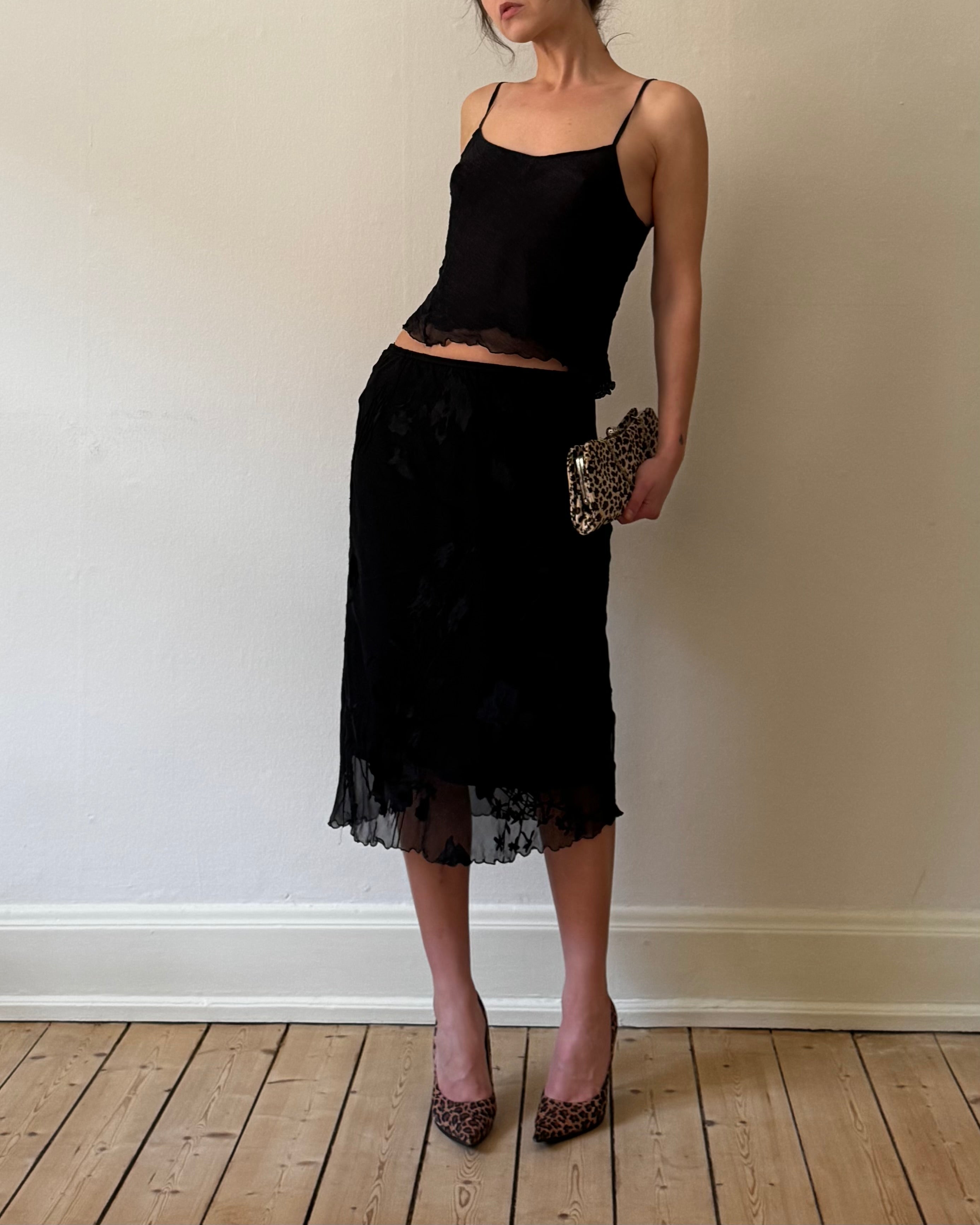 Chic silk set