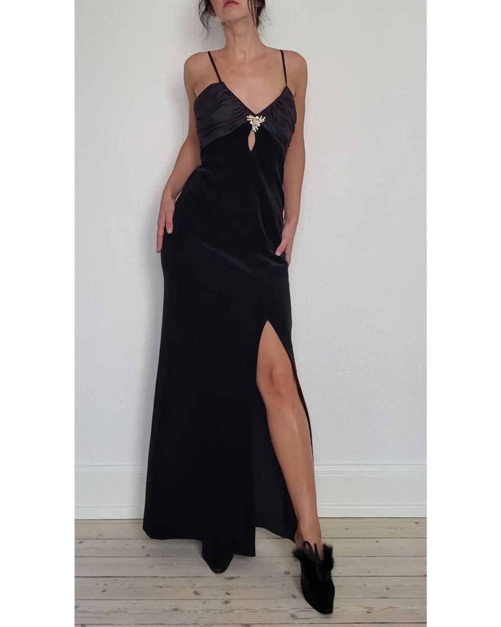 Corsage velour